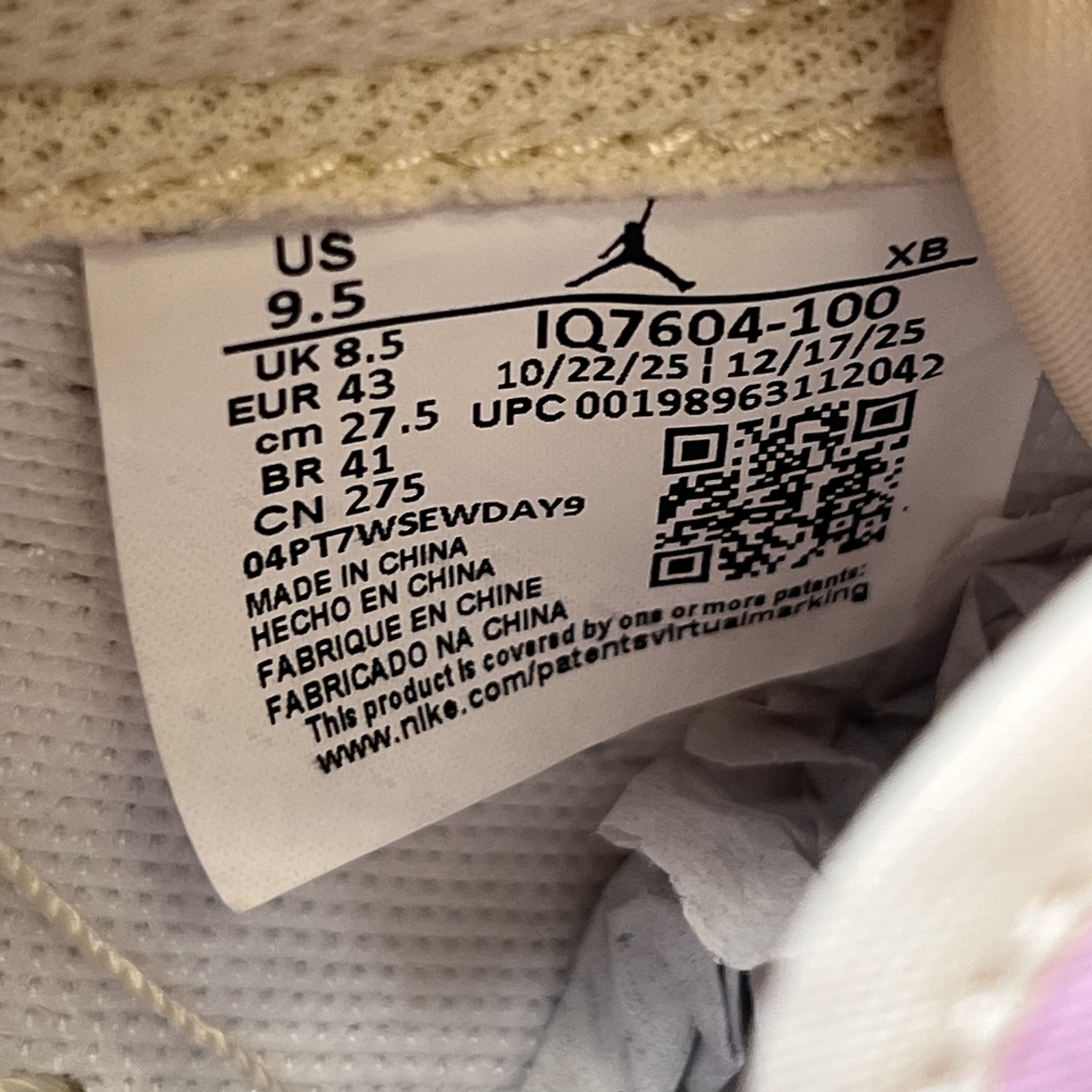 [SP15342] Jordan 1 Retro Low OG SP Travis Scott Shy Pink