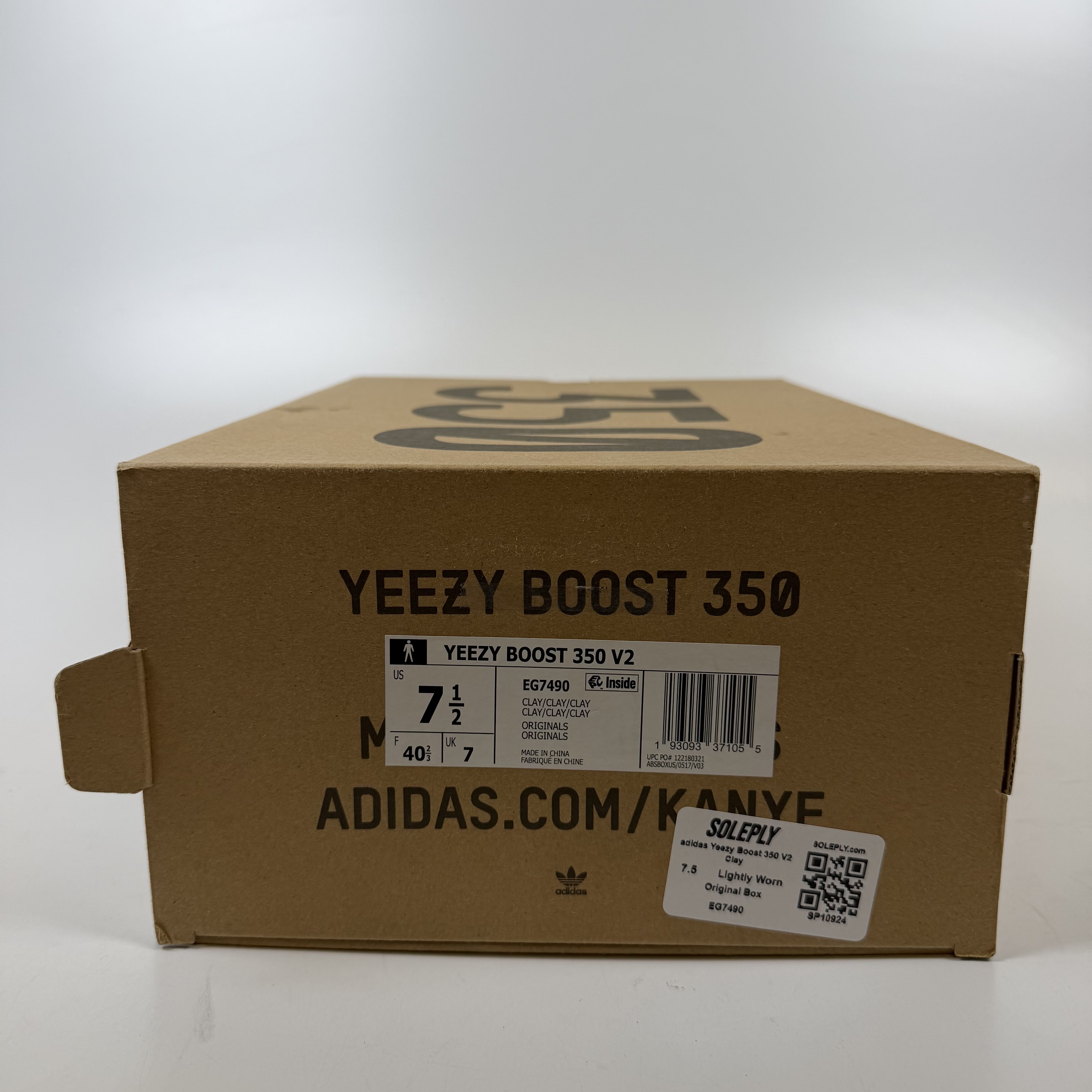 SP10924 adidas Yeezy Boost 350 V2 Clay