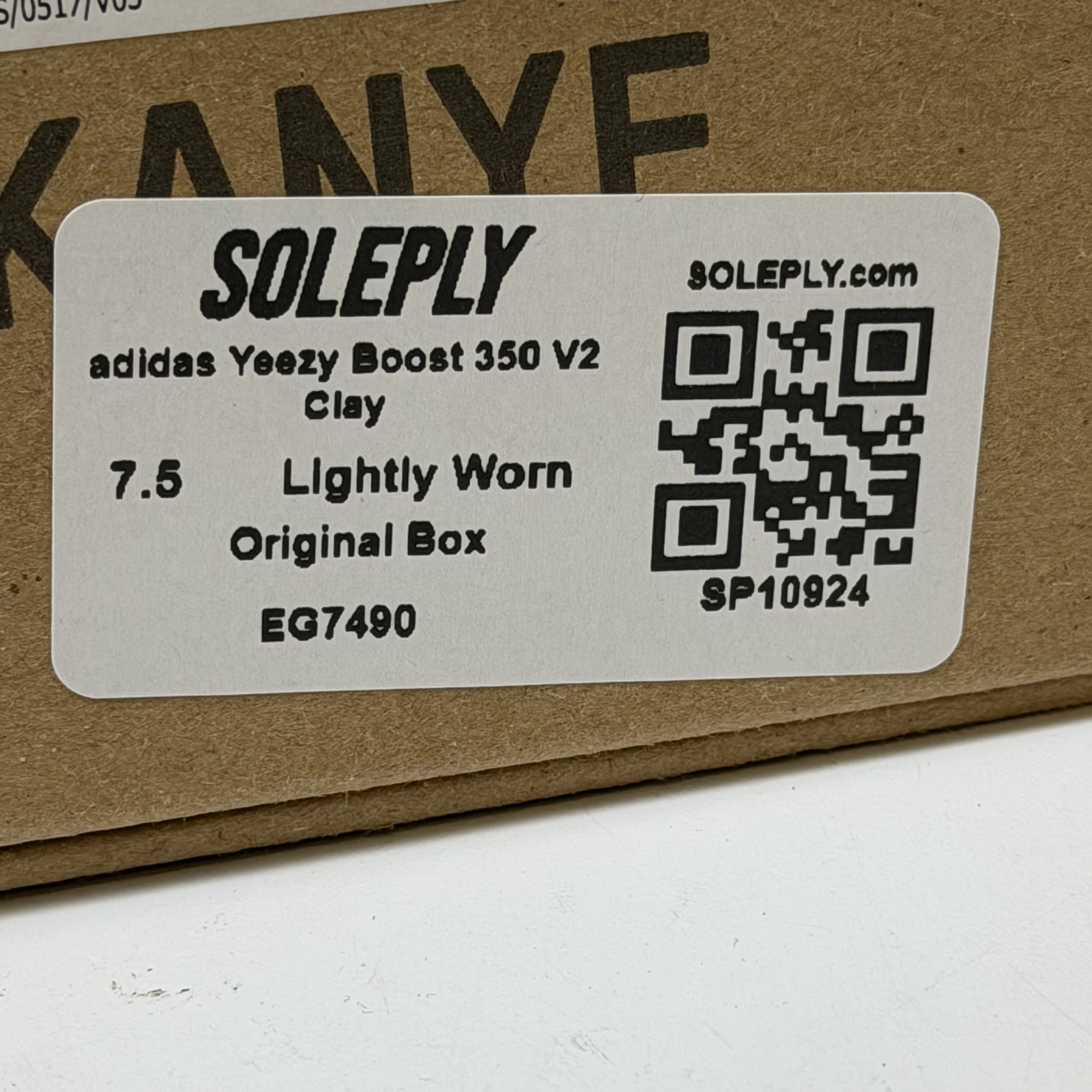 SP10924 adidas Yeezy Boost 350 V2 Clay