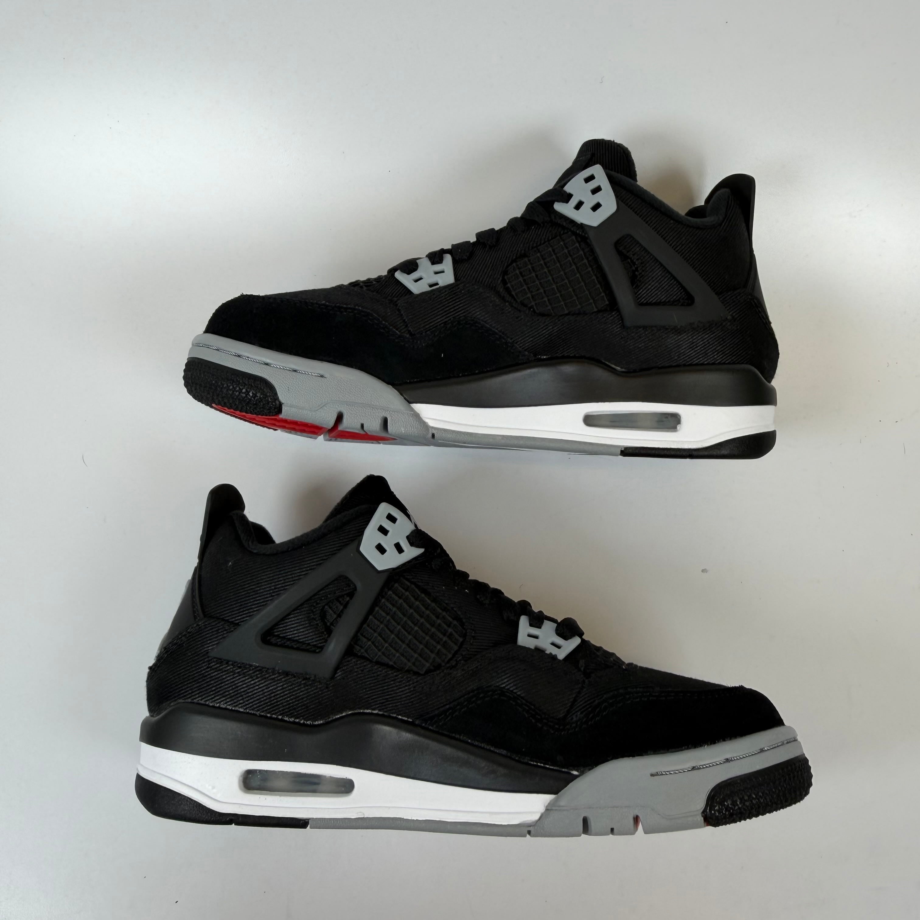 SP11673 Jordan 4 Retro Black Canvas (GS)