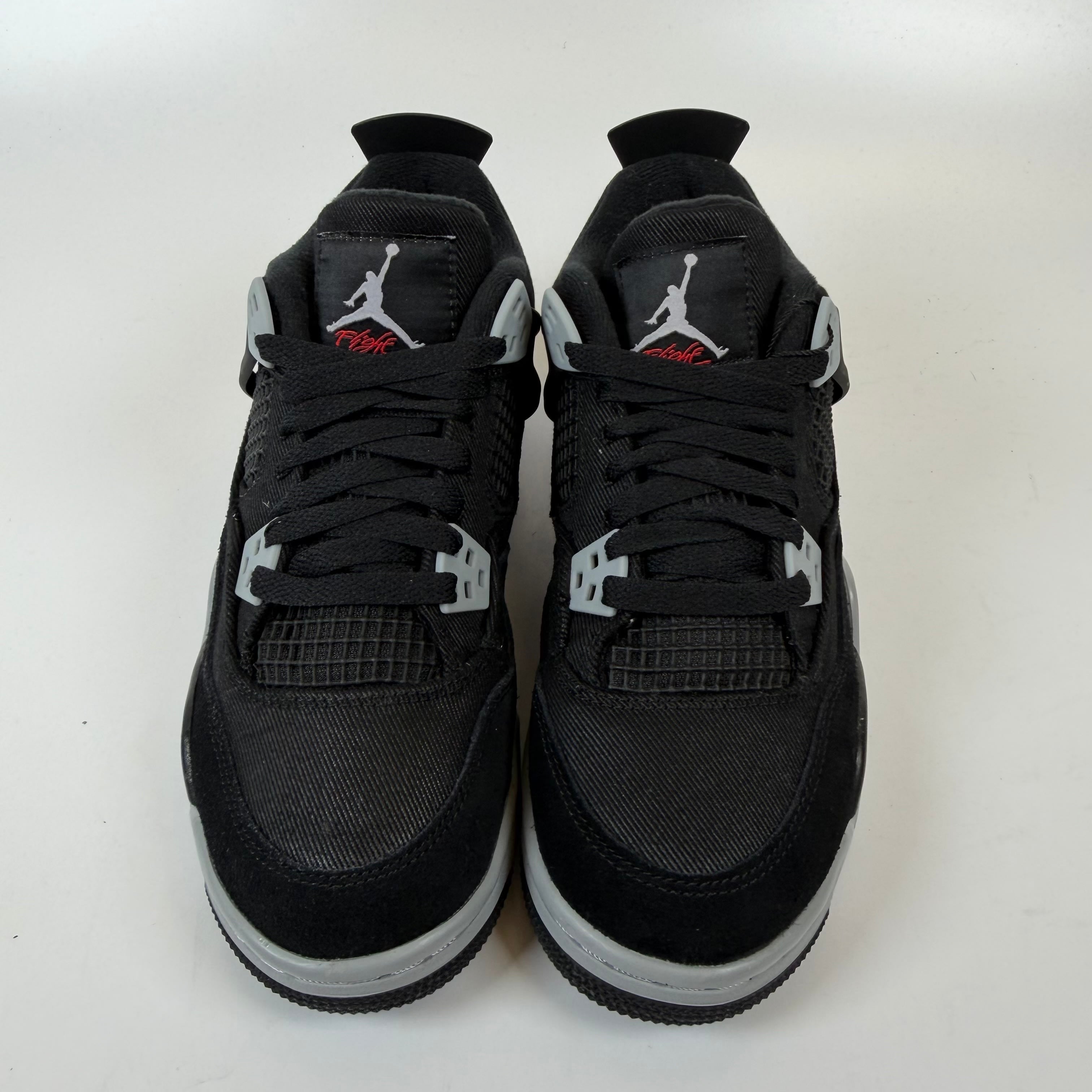 SP11673 Jordan 4 Retro Black Canvas (GS)