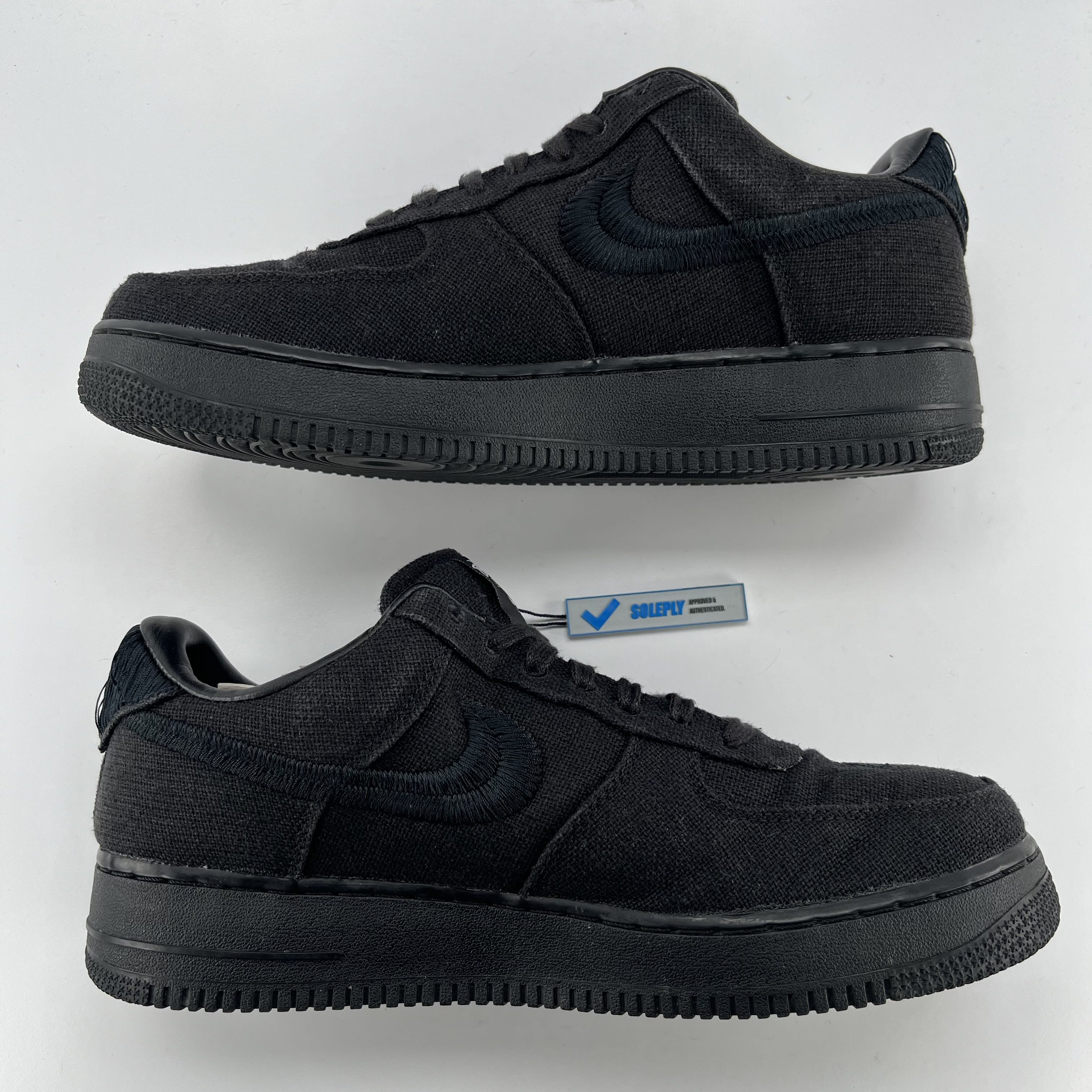 797282 Nike Air Force 1 Low Stussy Black