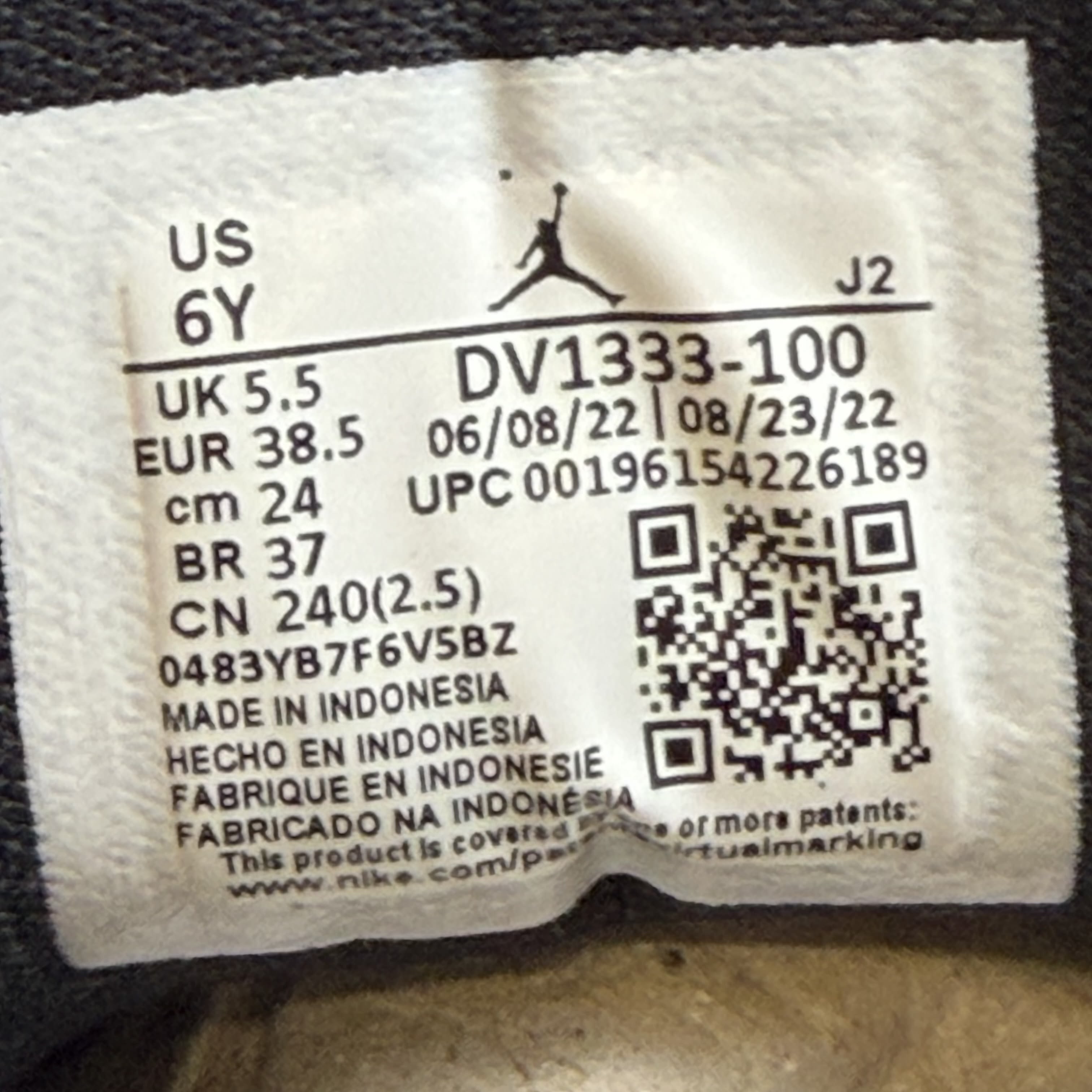 SP11650 Jordan 1 Low SE Concord (GS)