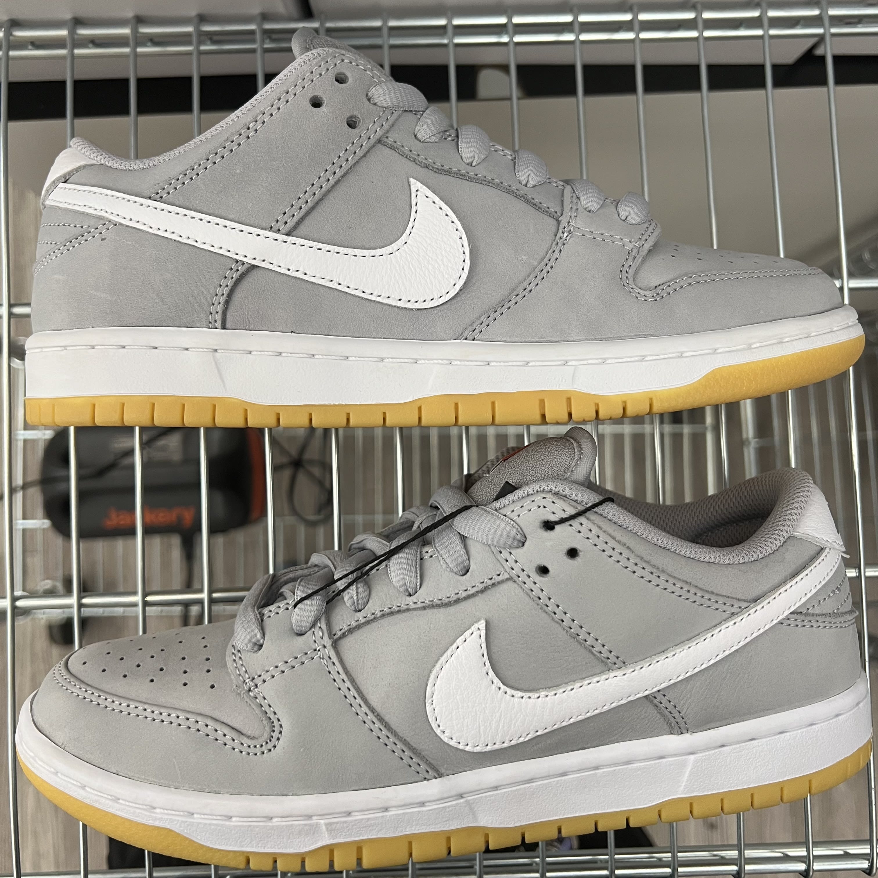 412698 Dunk Low Pro ISO SB 'Wolf Grey Gum'