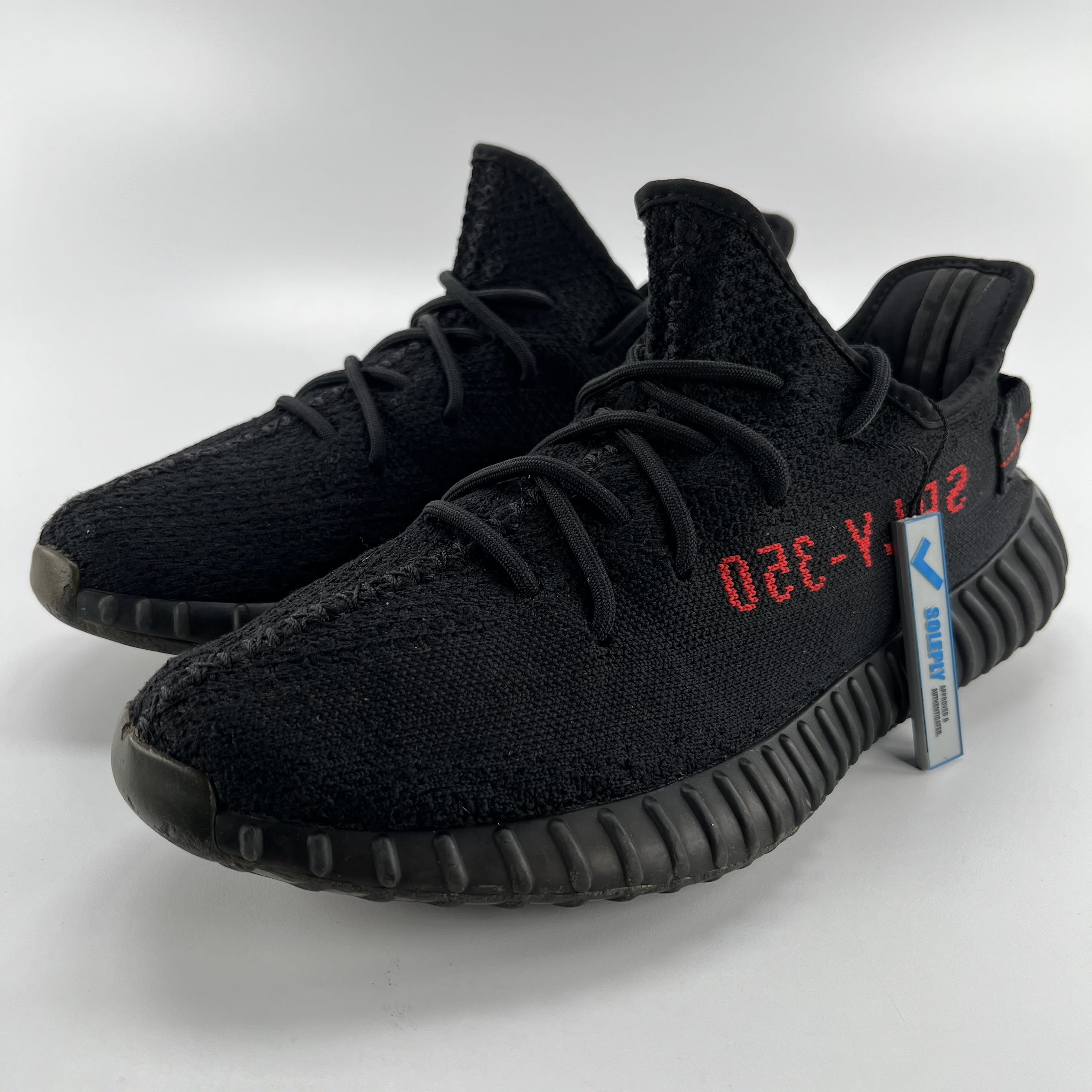 498196 adidas Yeezy Boost 350 V2 Black Red