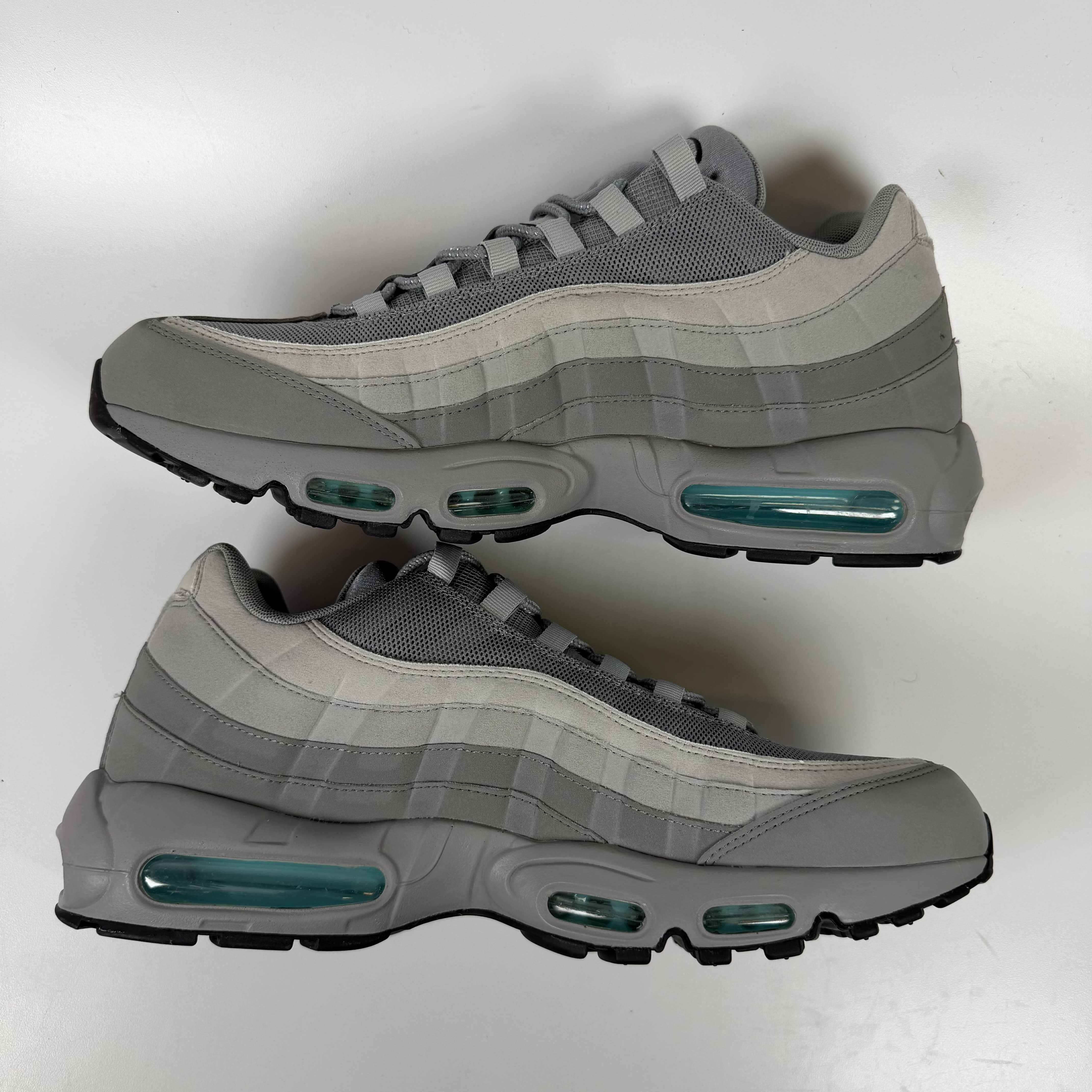 SP7812 Nike Air Max 95 Retro Logo Grey Aqua