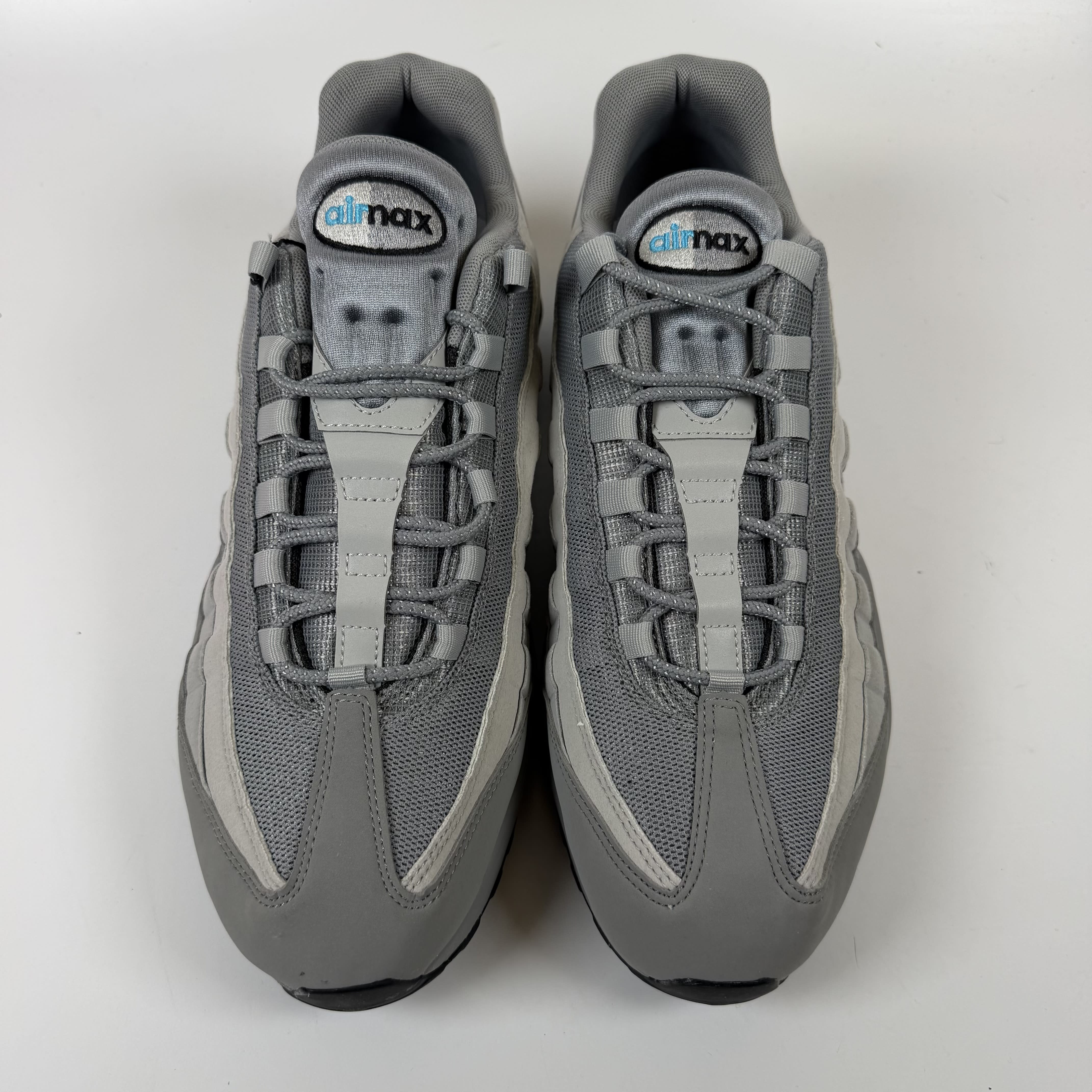 SP7812 Nike Air Max 95 Retro Logo Grey Aqua