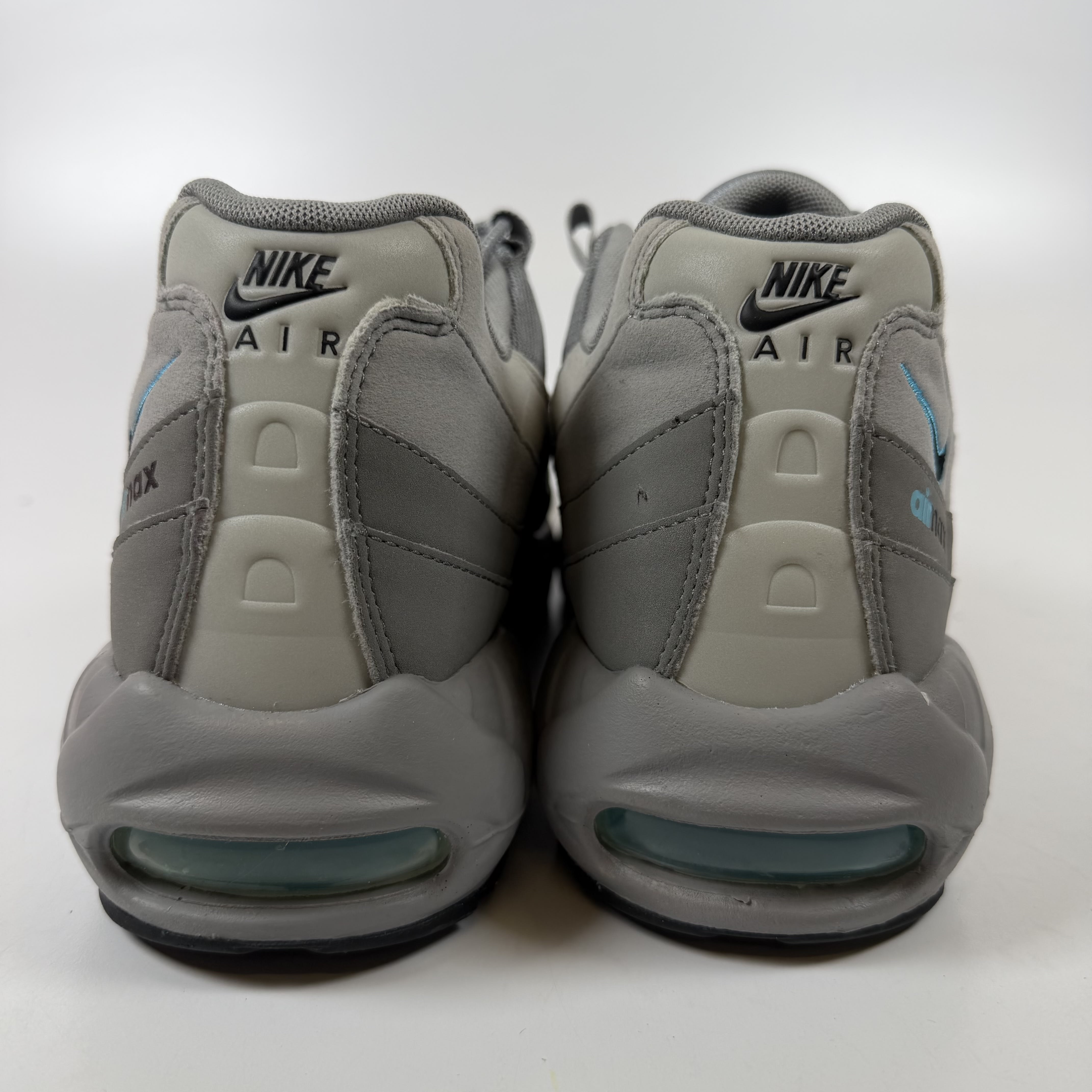 [SP7812] Nike Air Max 95 Retro Logo Grey Aqua