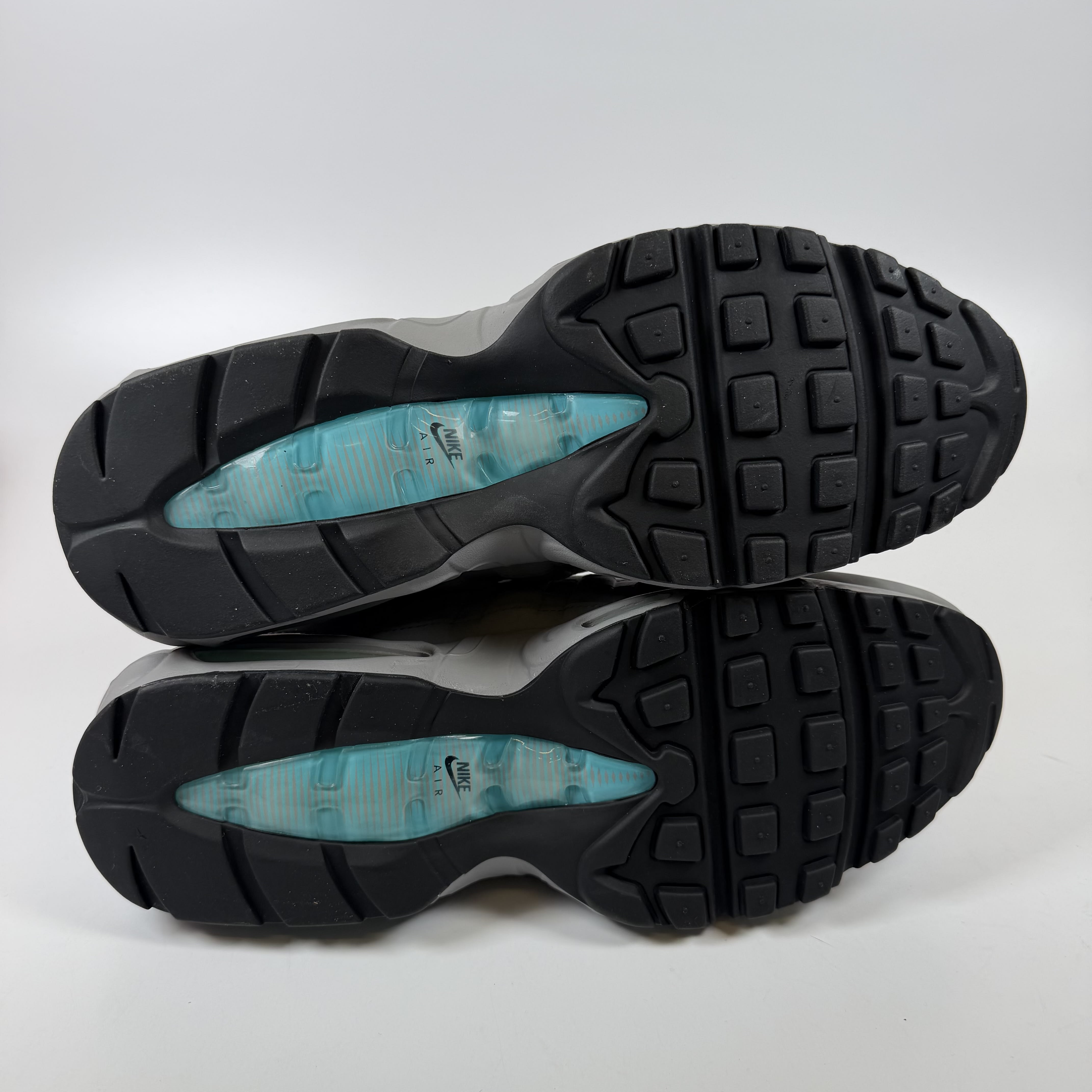 SP7812 Nike Air Max 95 Retro Logo Grey Aqua