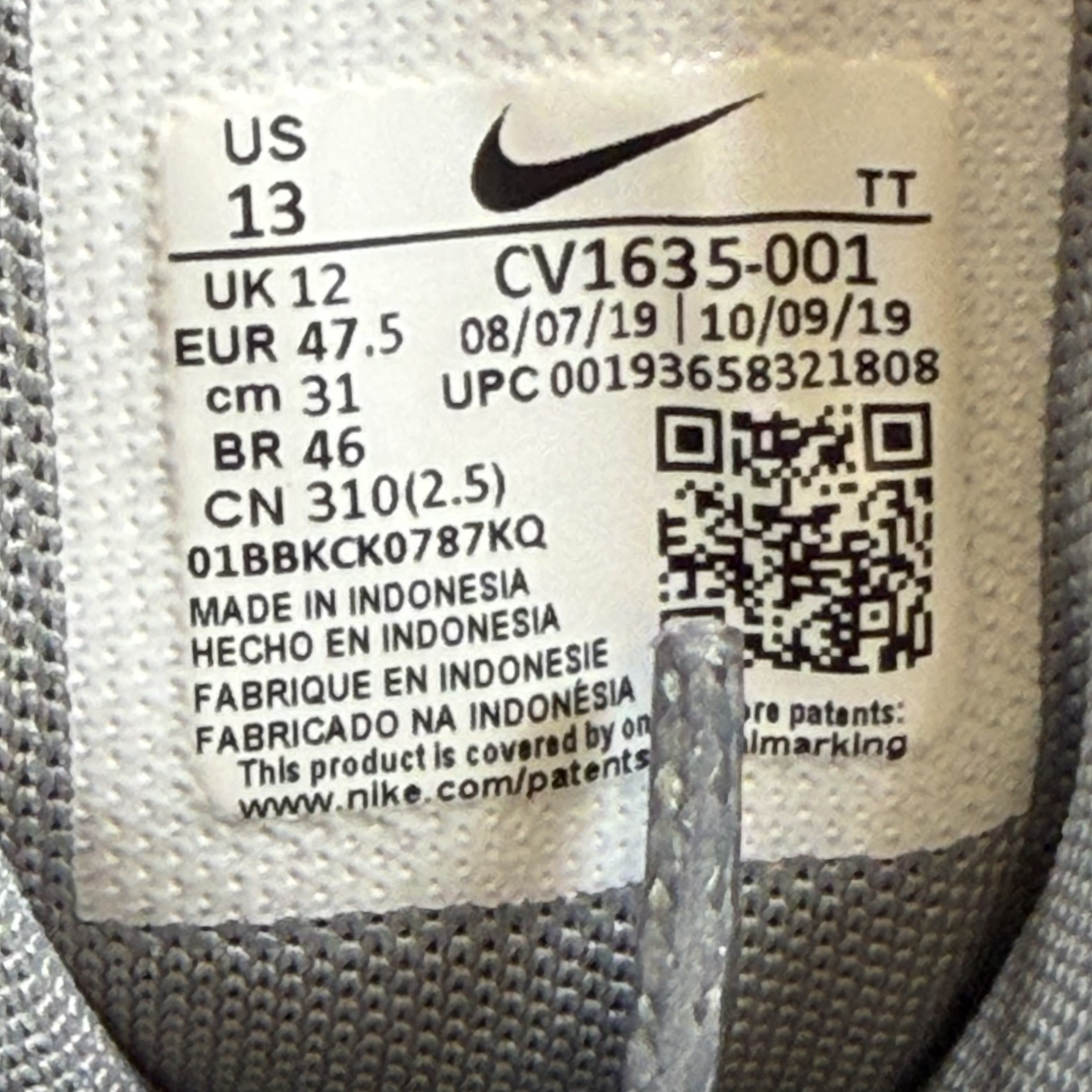 SP7812 Nike Air Max 95 Retro Logo Grey Aqua