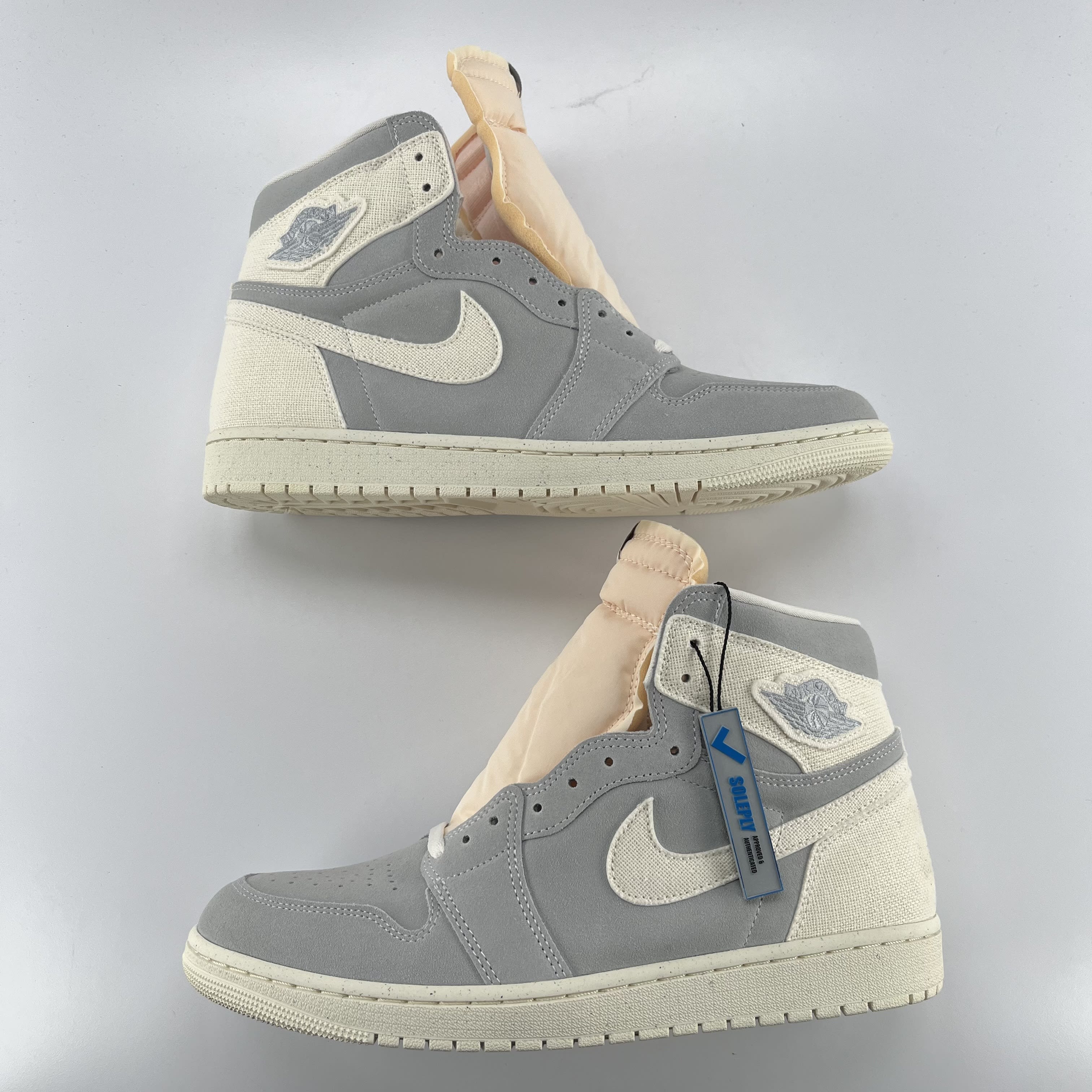 468088 Jordan 1 Retro High OG Craft Ivory