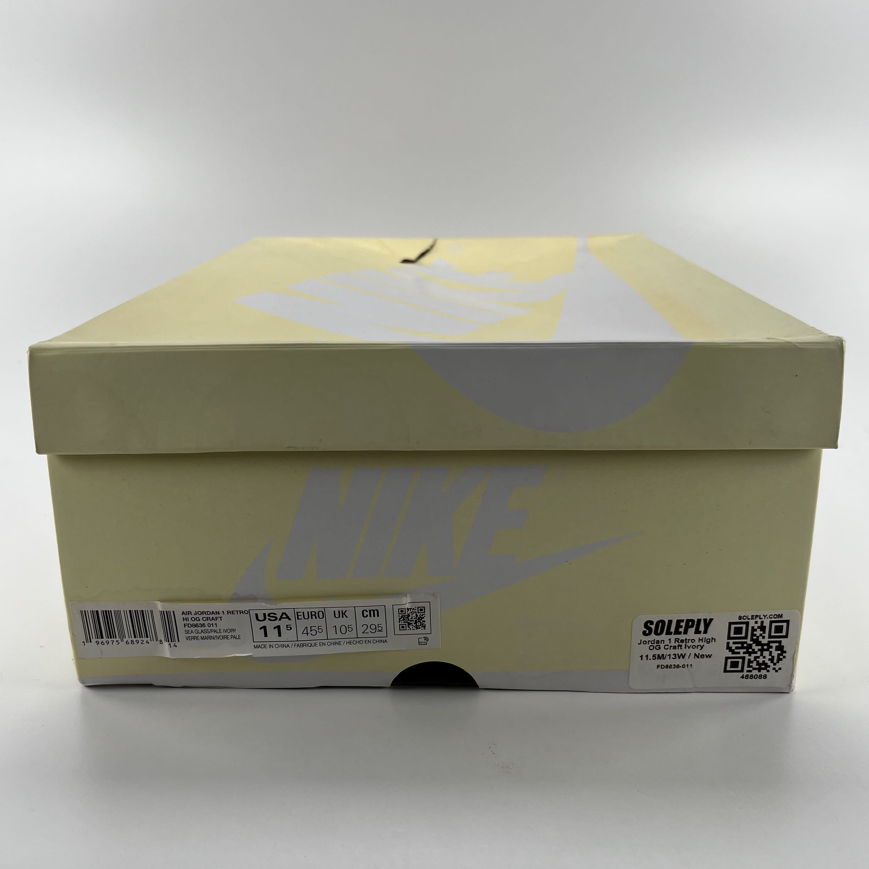 468088 Jordan 1 Retro High OG Craft Ivory
