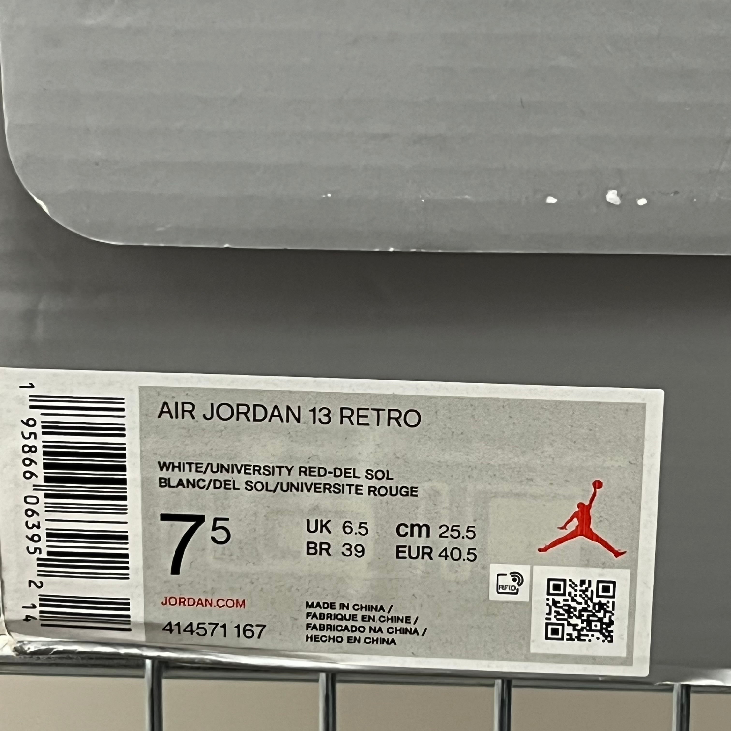 512592 Air Jordan 13 Retro 'Del Sol'