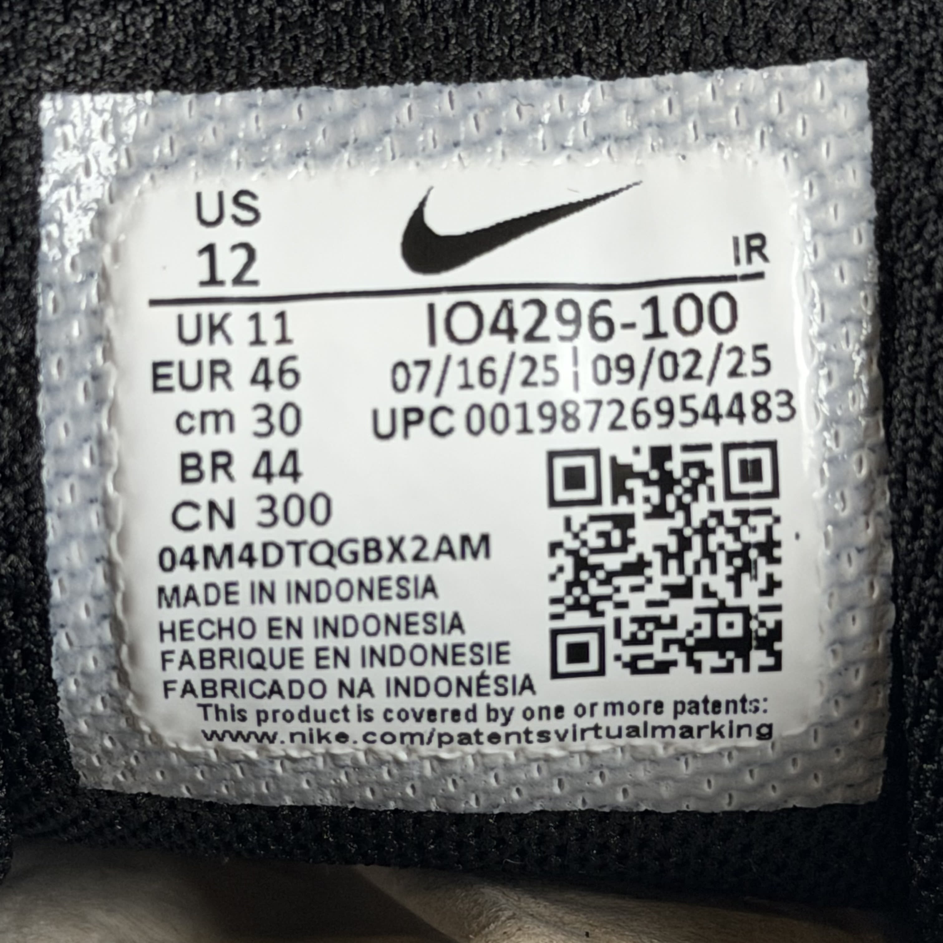 SP4888 Nike Shox Ride 2 White Black