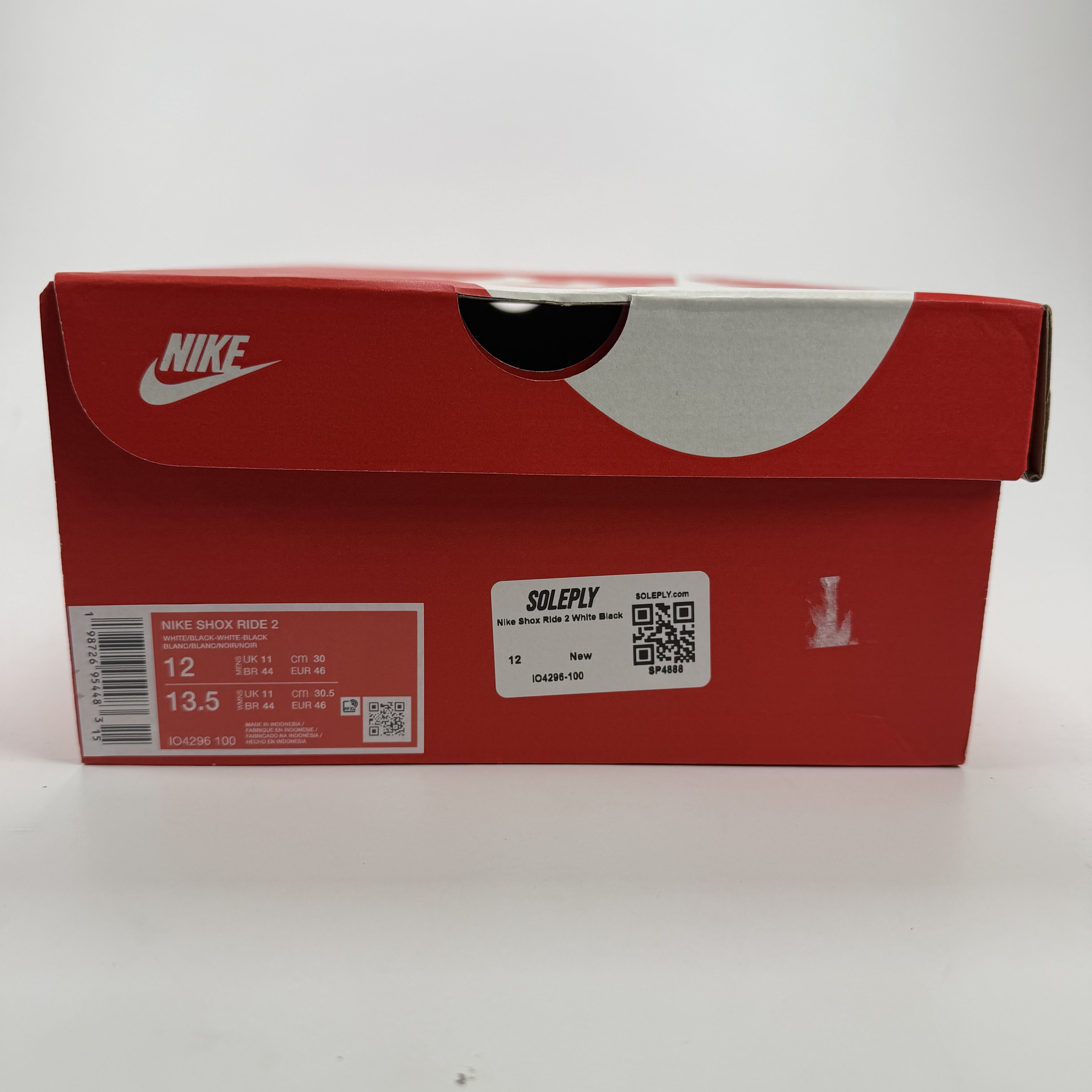 SP4888 Nike Shox Ride 2 White Black