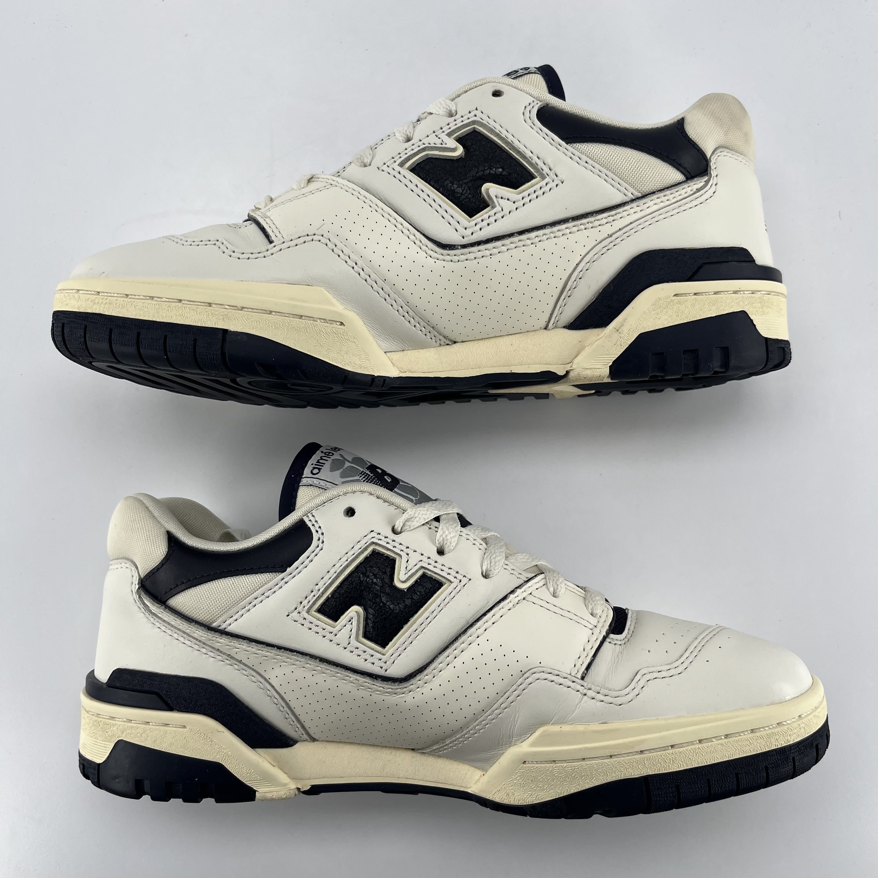 632813 New Balance 550 Aime Leon Dore White Navy