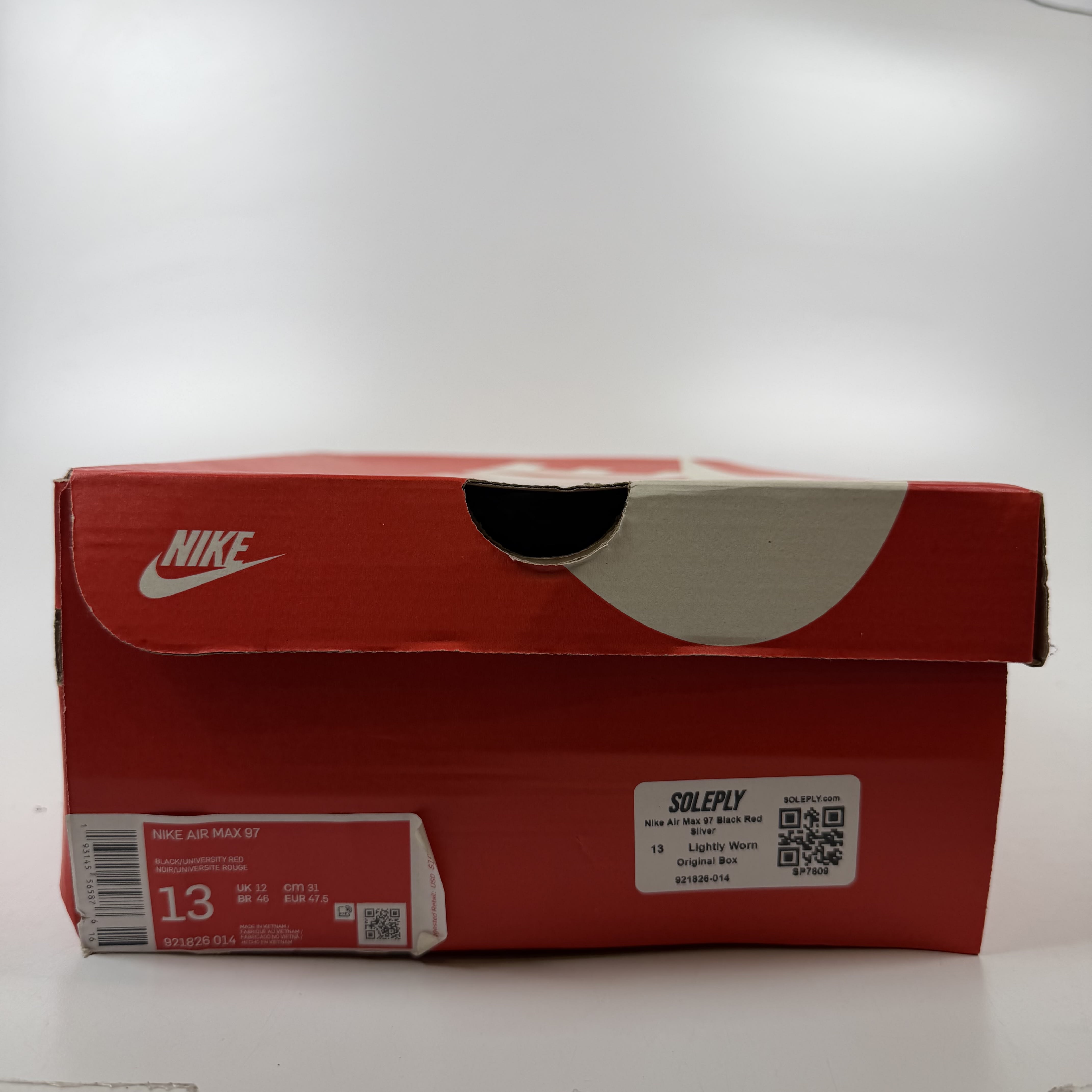SP7809 Nike Air Max 97 Black Red Silver