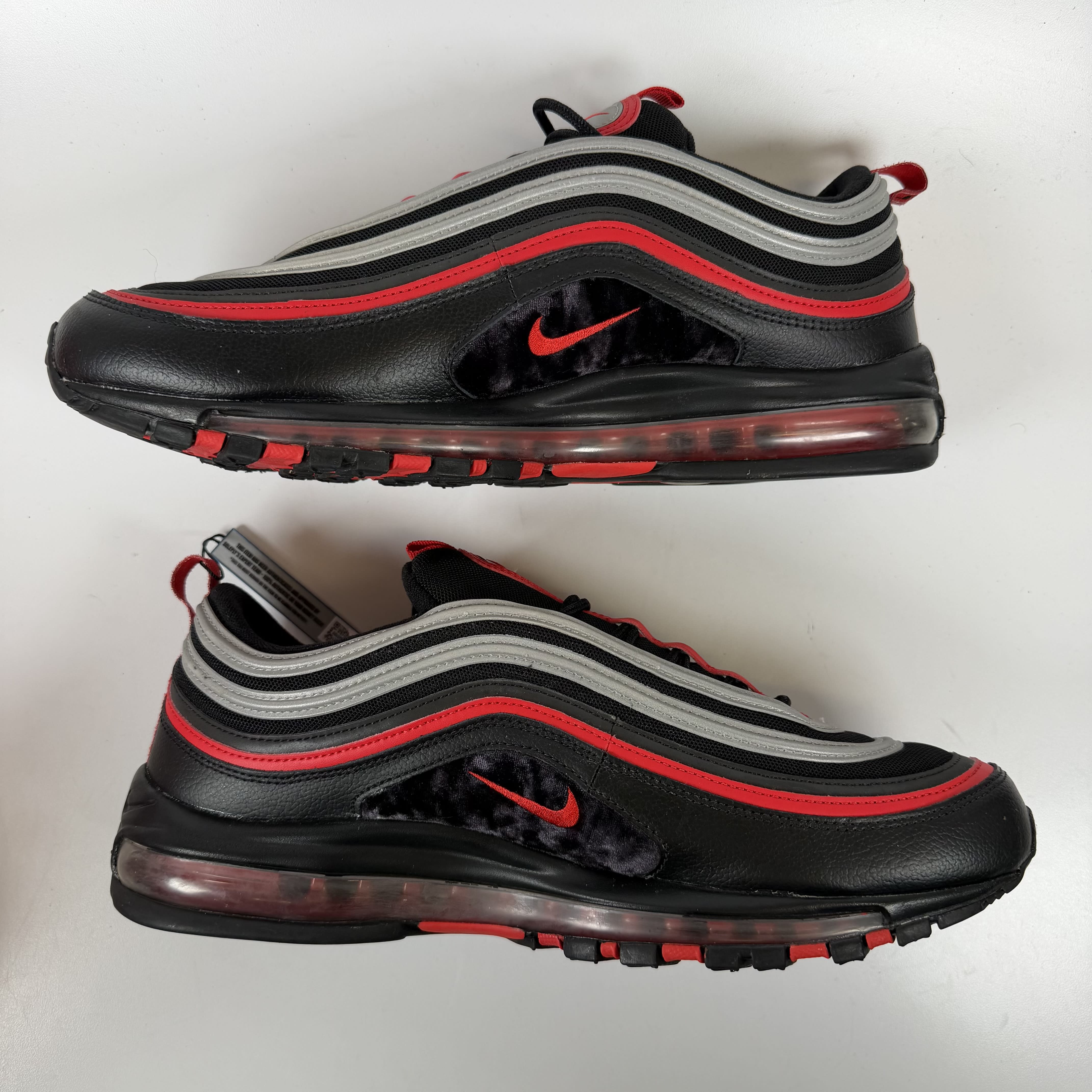 SP7809 Nike Air Max 97 Black Red Silver