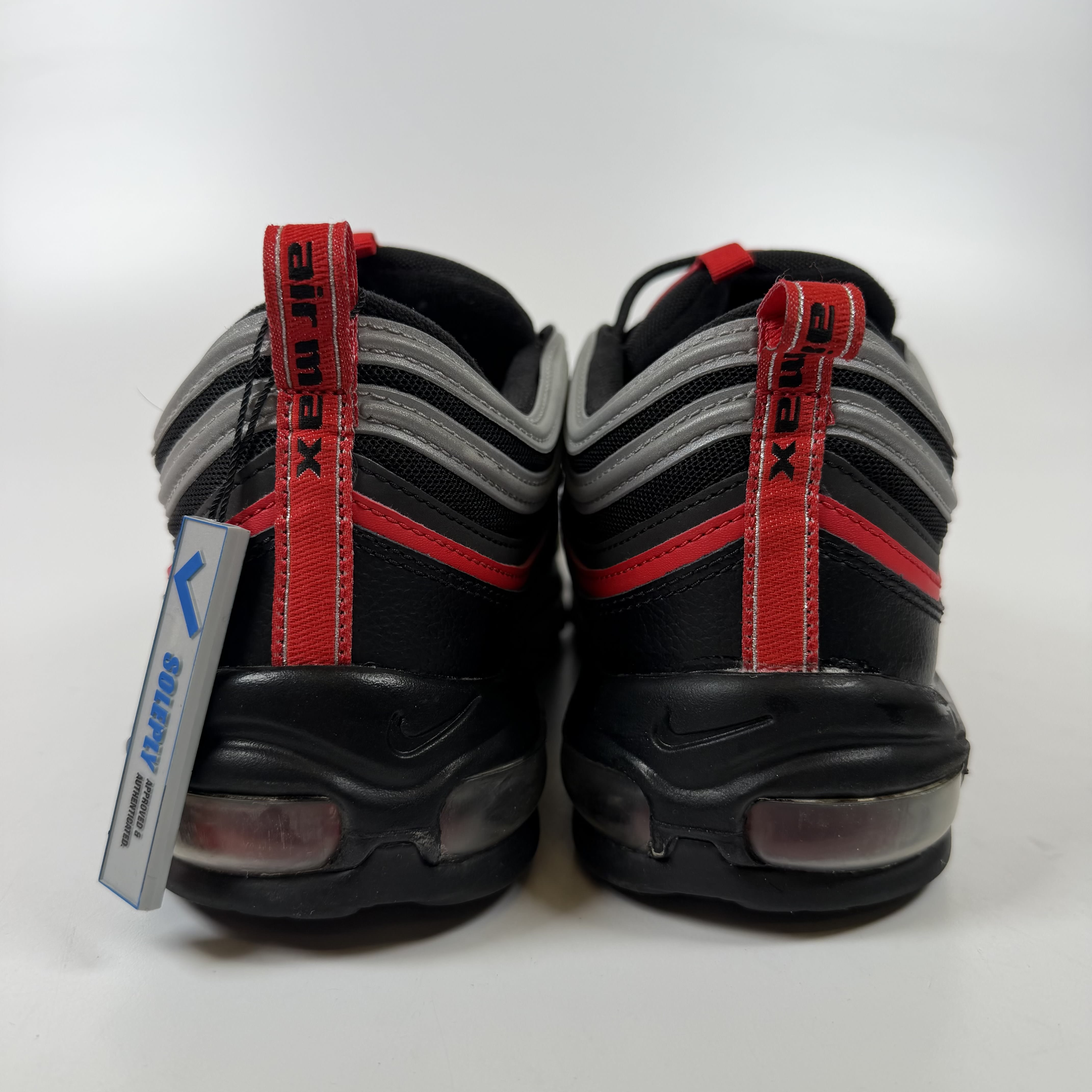 SP7809 Nike Air Max 97 Black Red Silver
