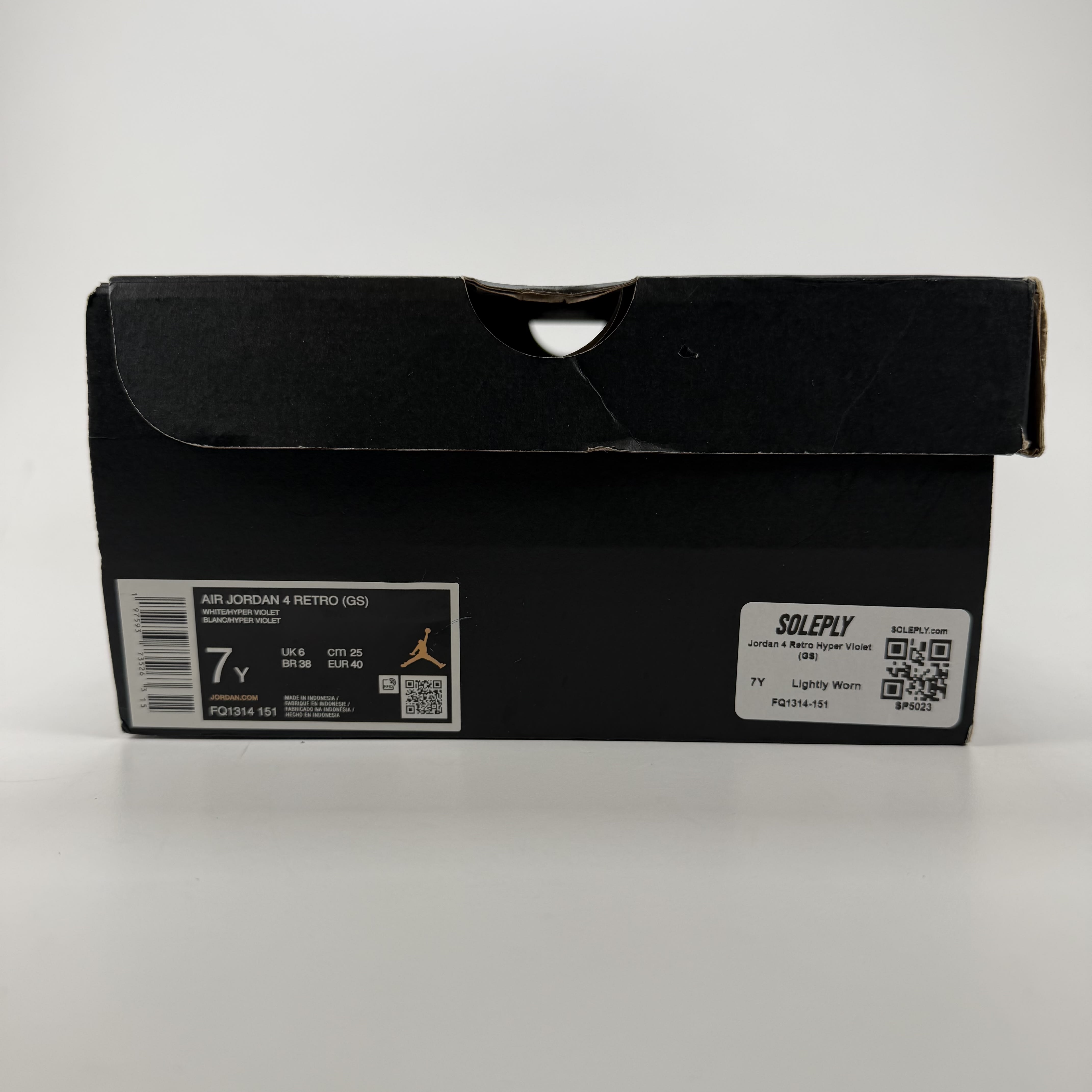 SP5023 Jordan 4 Retro Hyper Violet (GS)