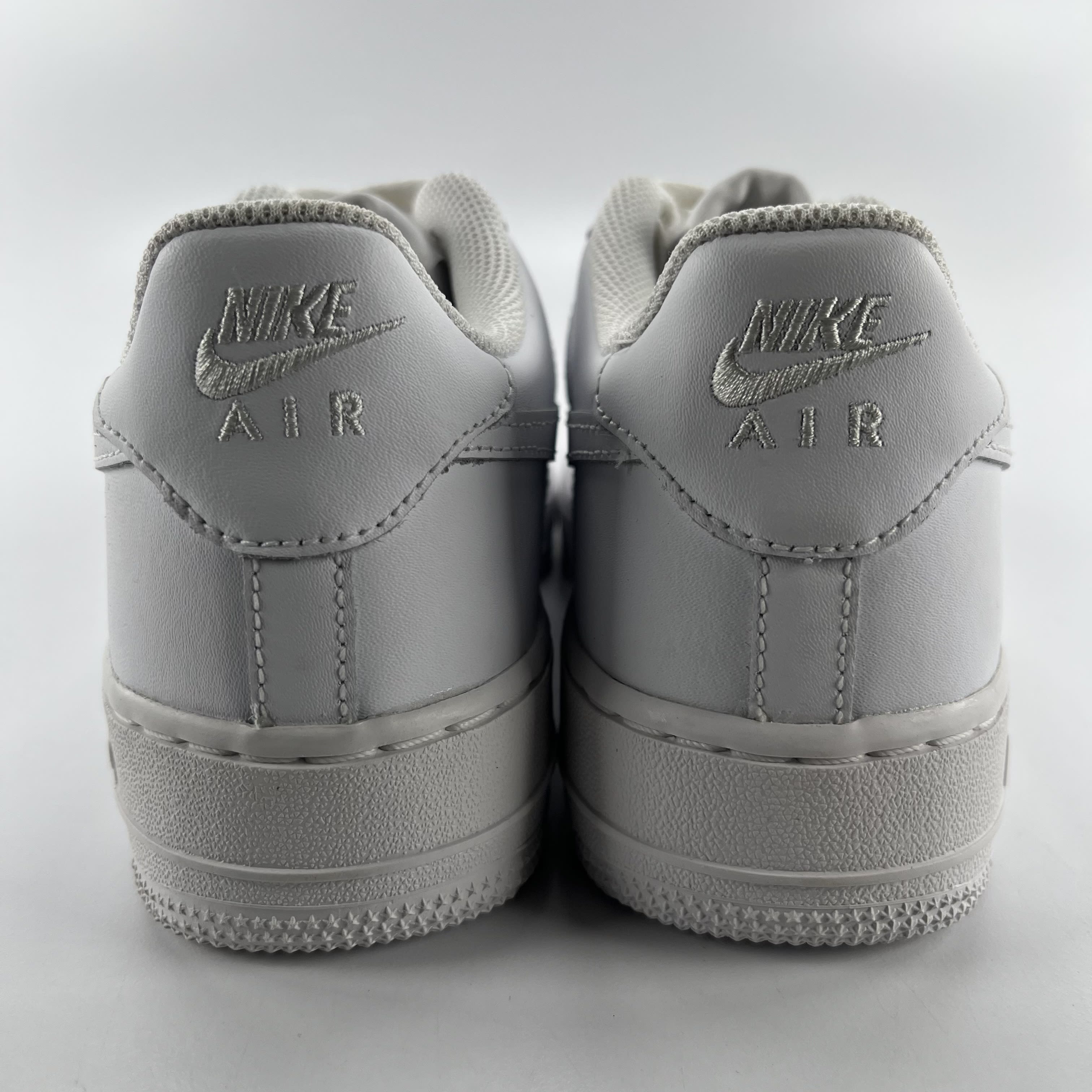 459714 Nike Air Force 1 LE (GS) 'Triple White'