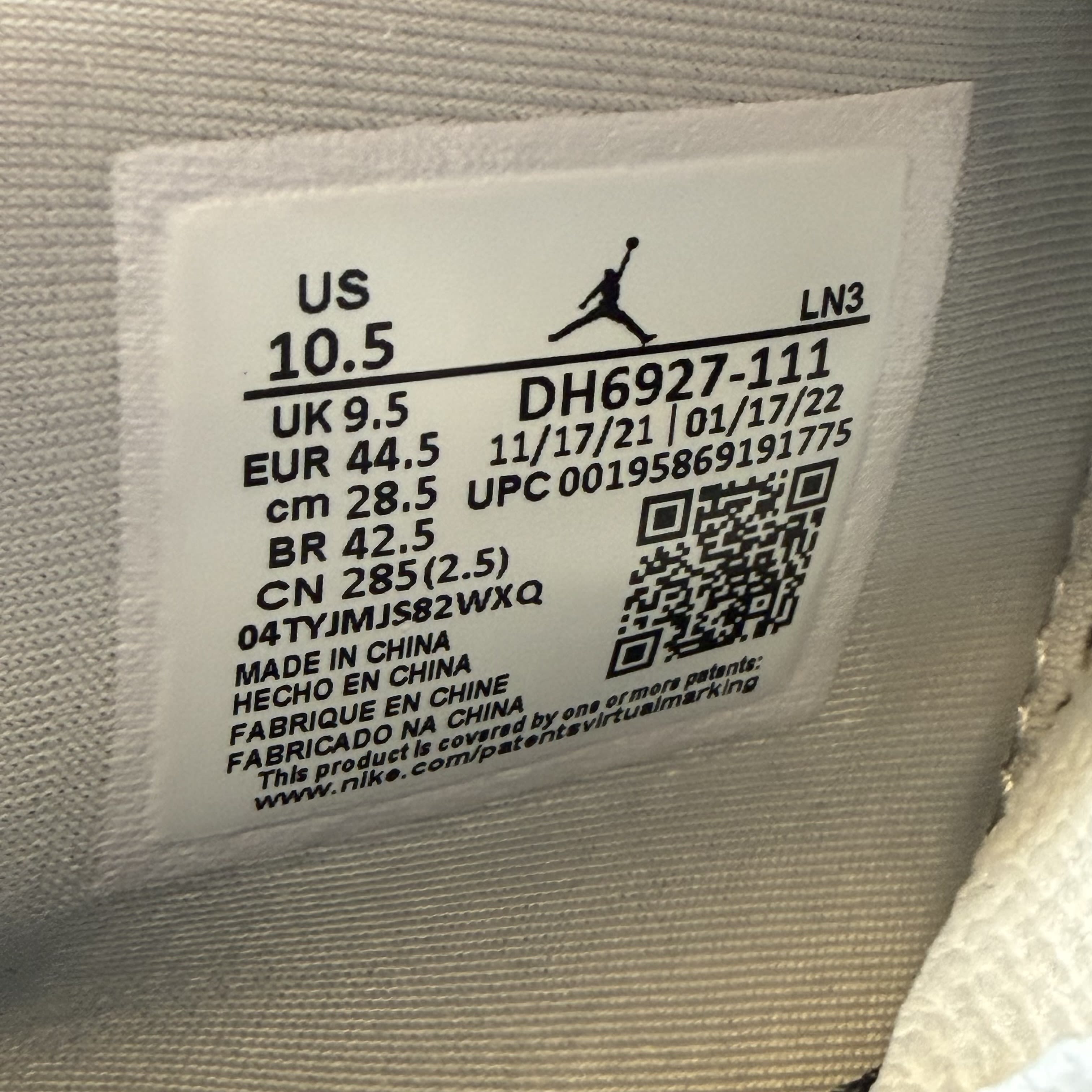 SP7150 Jordan 4 Retro Military Black