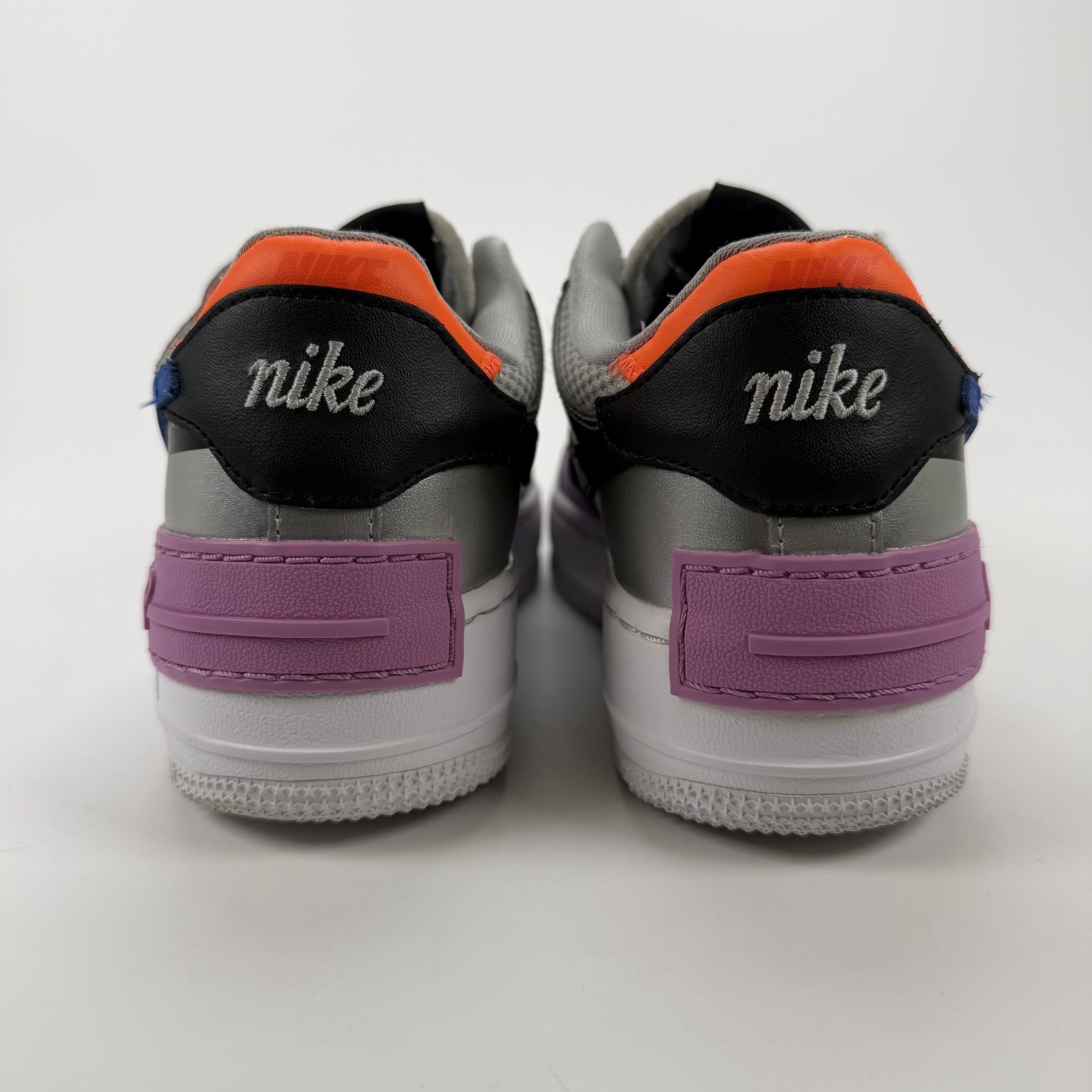SP2835 Nike Air Force 1 Low Shadow Metallic Silver (Women's)