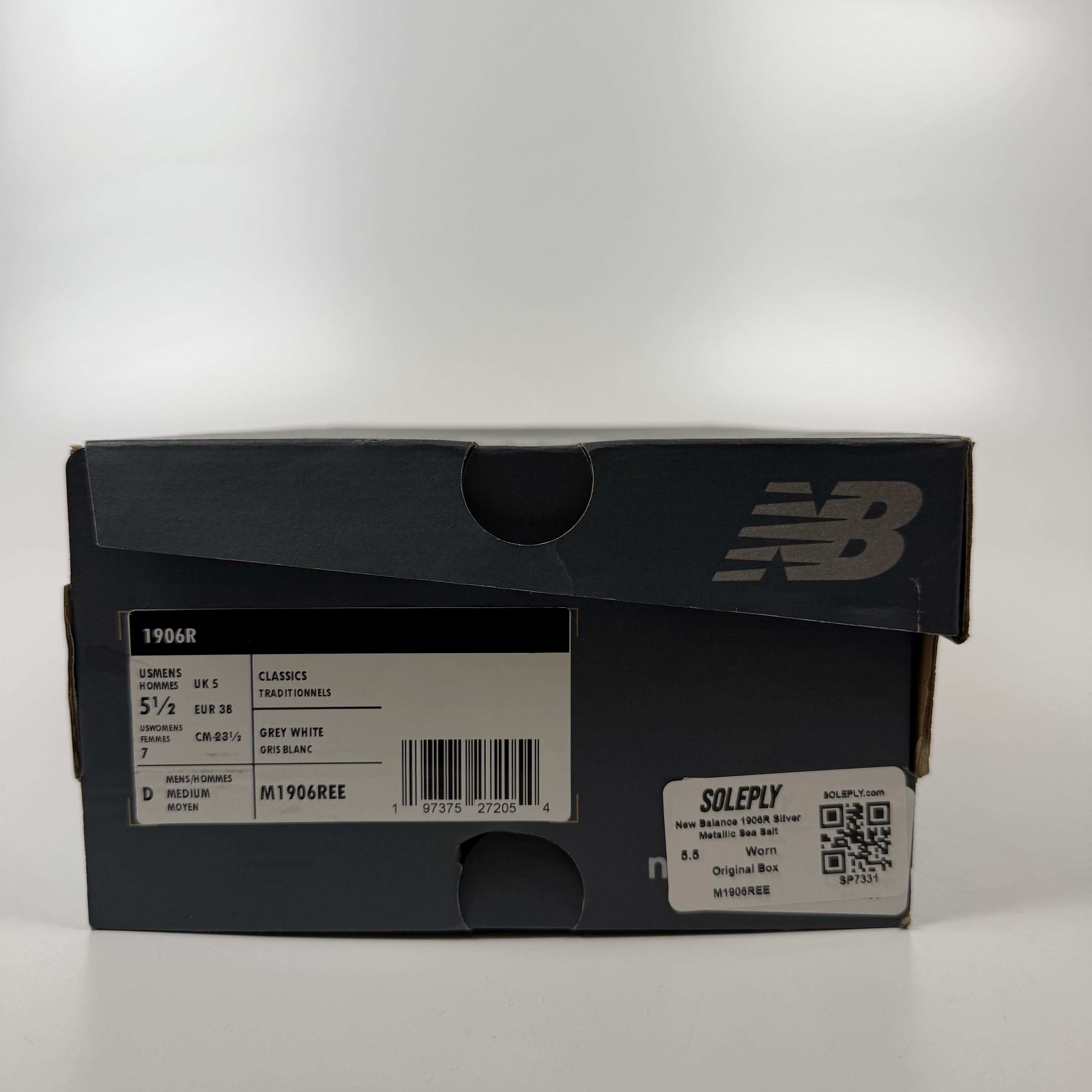 SP7331 New Balance 1906R Silver Metallic Sea Salt