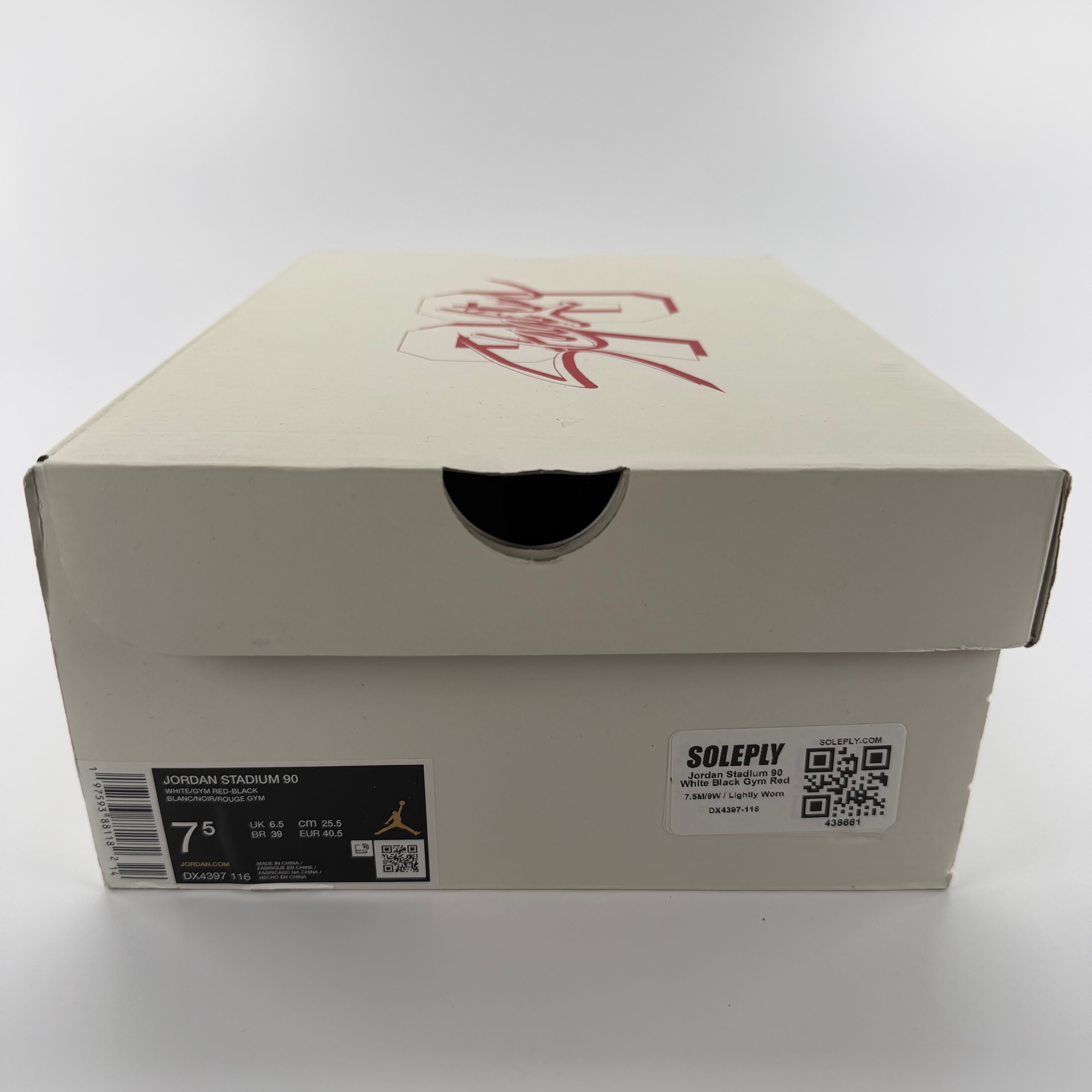 438661 Jordan Stadium 90 White Black Gym Red