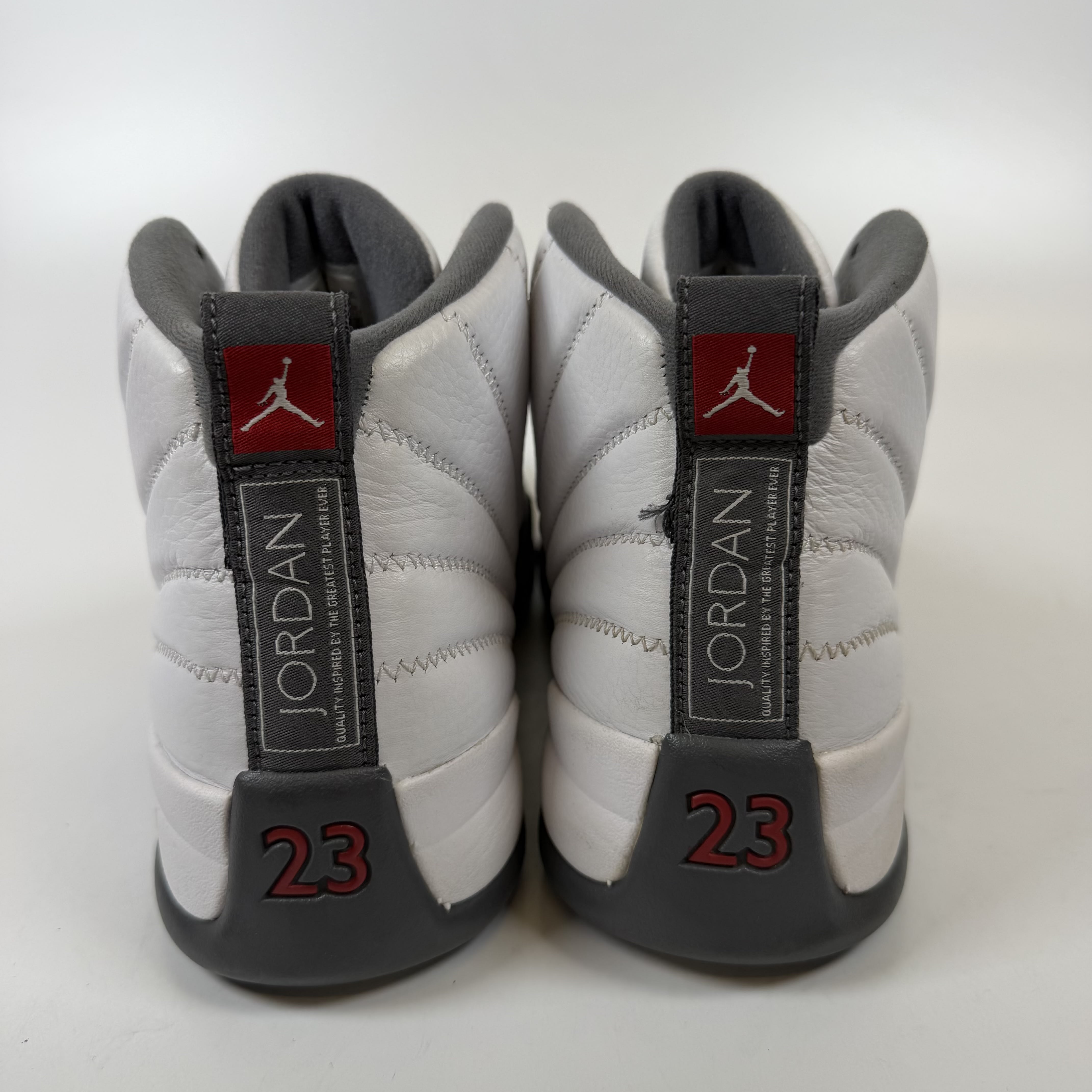 683224 Jordan 12 Retro White Dark Grey