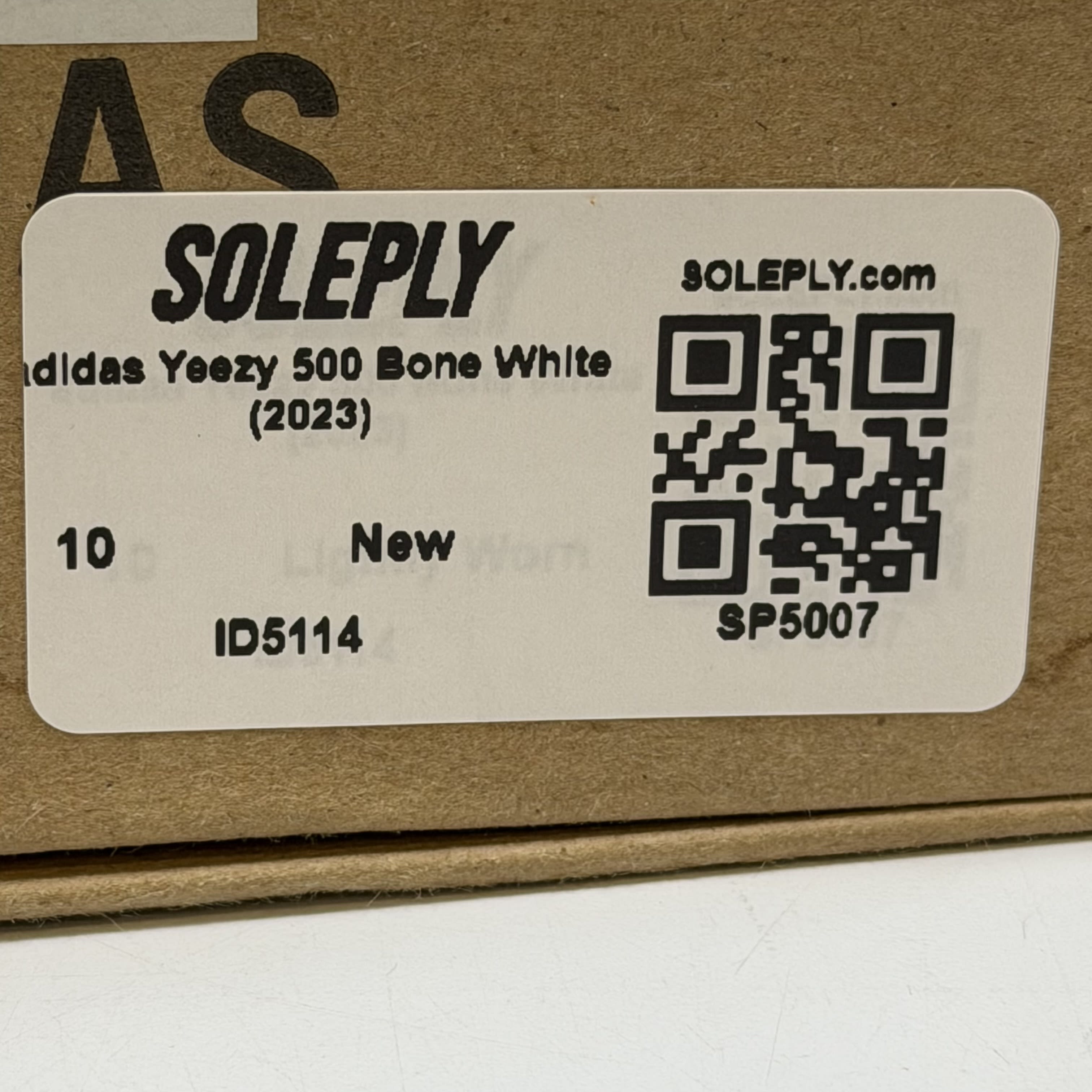 SP5007 adidas Yeezy 500 Bone White (2023)