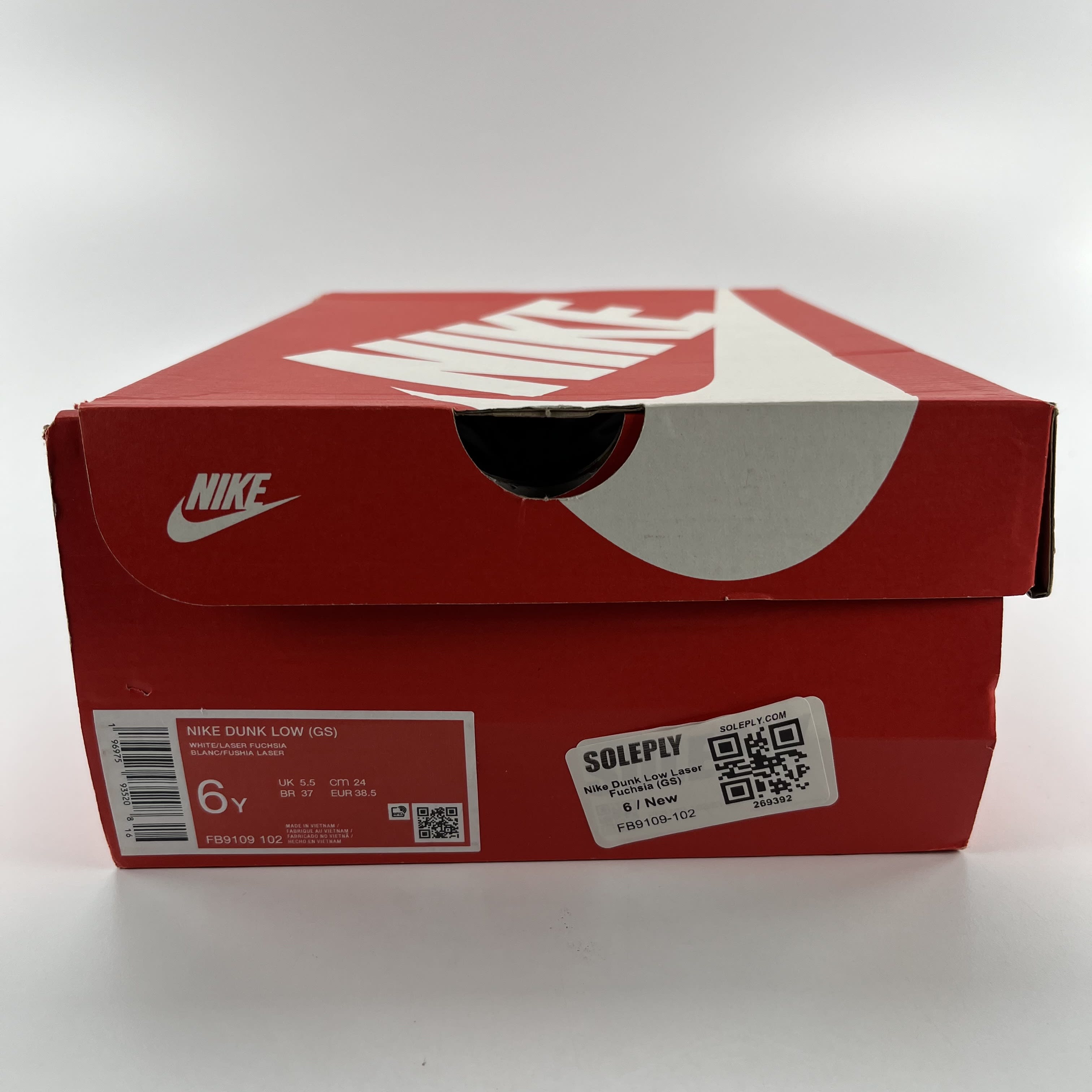 269392 Nike Dunk Low Laser Fuchsia (GS)