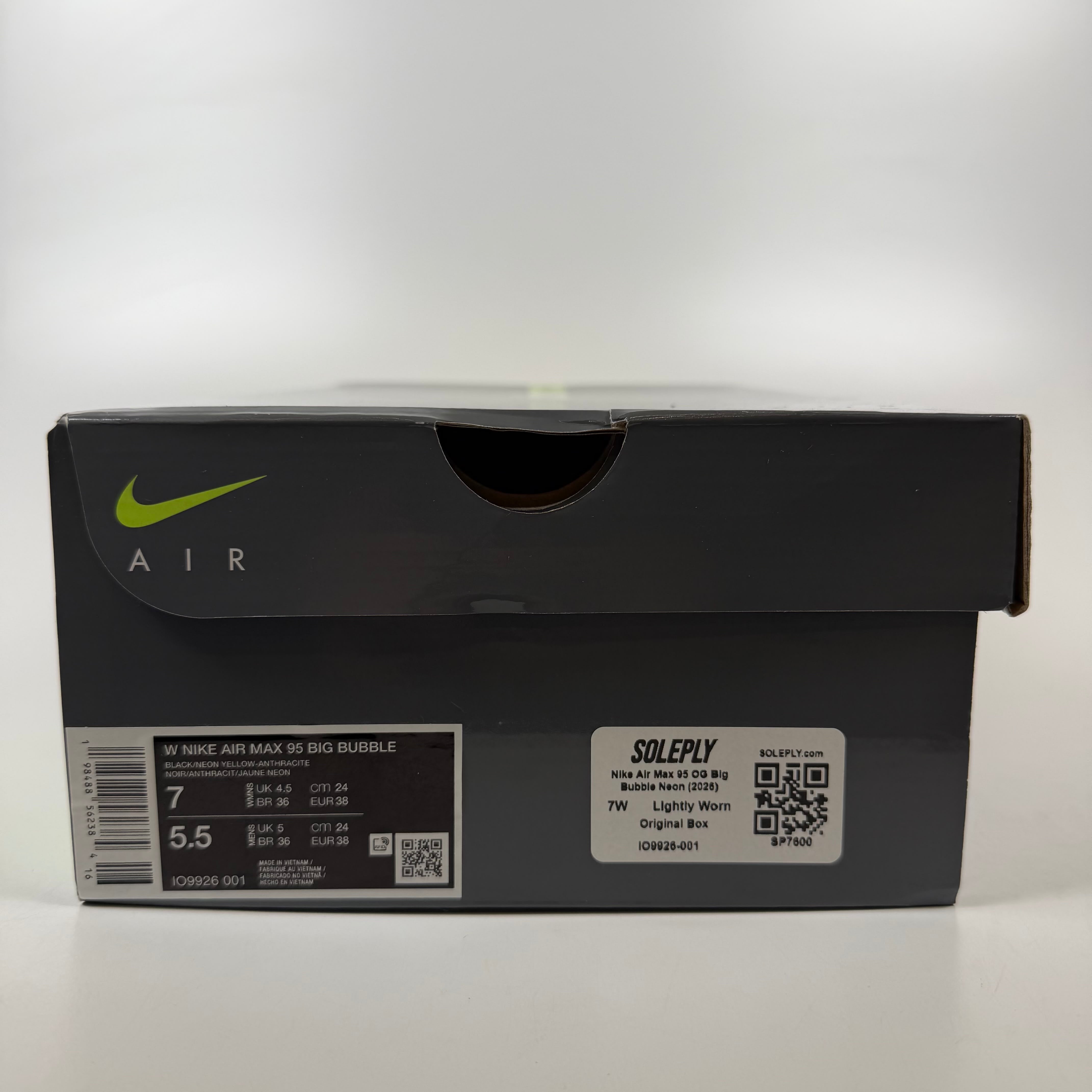 SP7600 Nike Air Max 95 OG Big Bubble Neon (2026) (Women's)