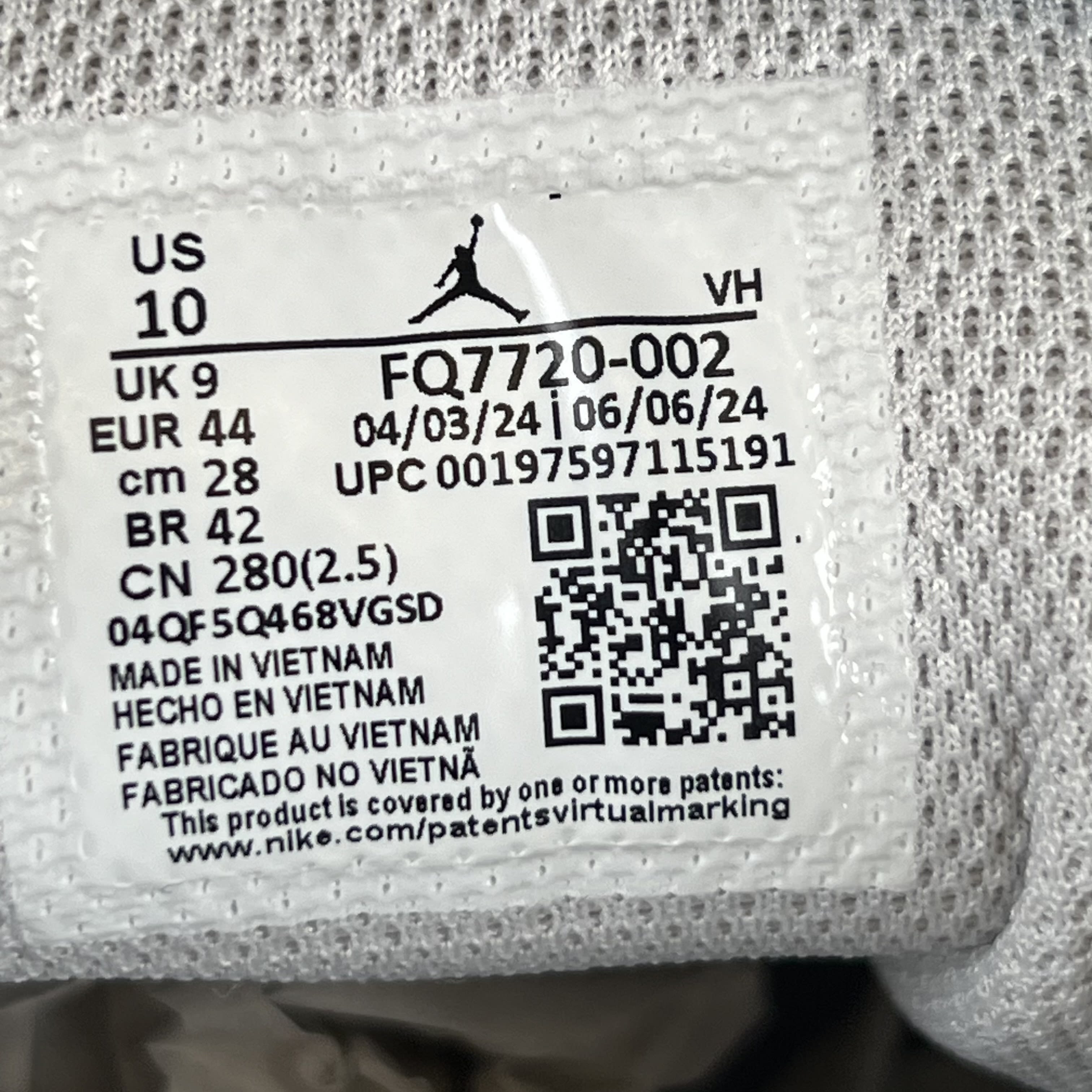 SP6029 Jordan 1 Mid SE Neutral Grey Sail
