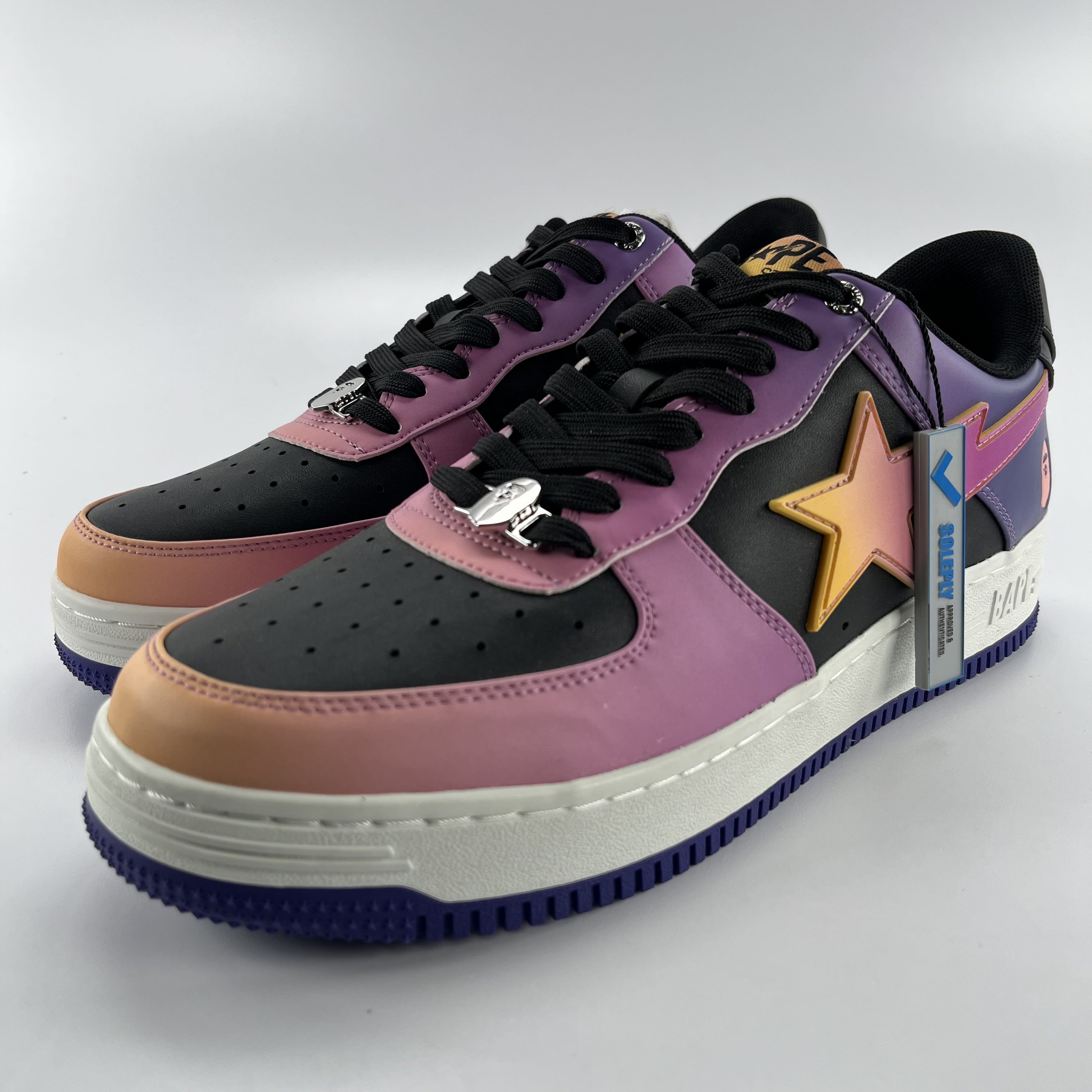 SP563 A Bathing Ape Bape Sta Purple Gradation