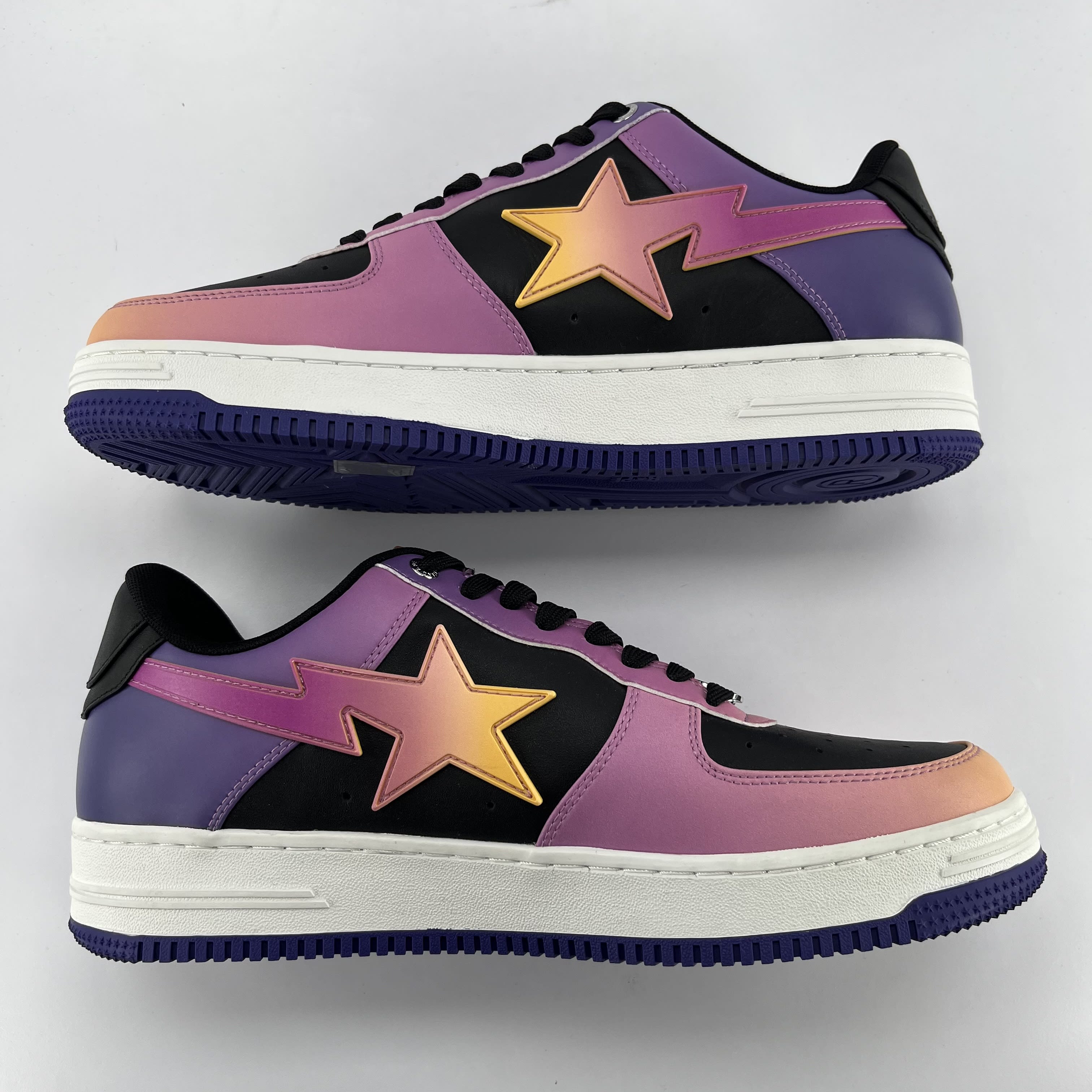 SP563 A Bathing Ape Bape Sta Purple Gradation