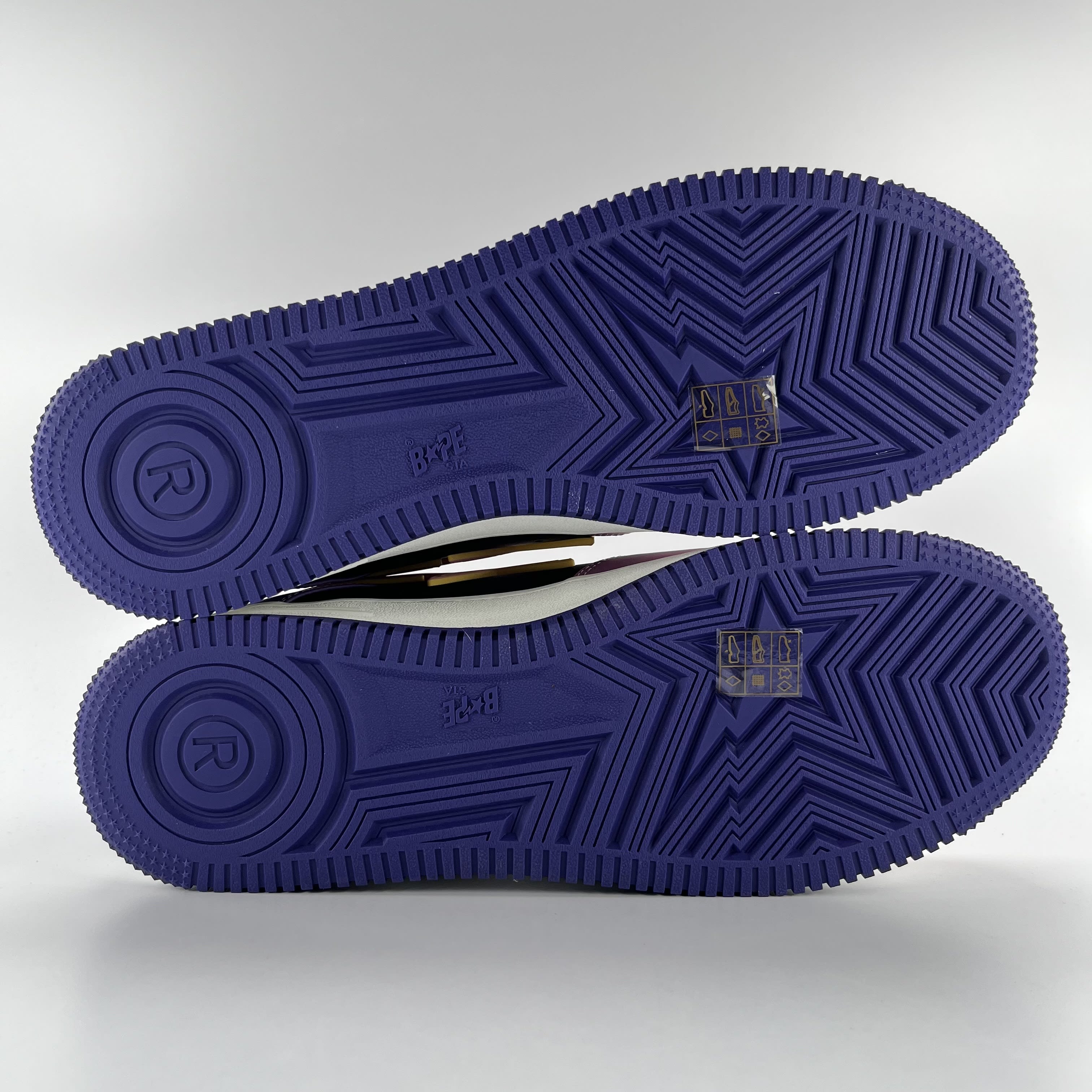 SP563 A Bathing Ape Bape Sta Purple Gradation