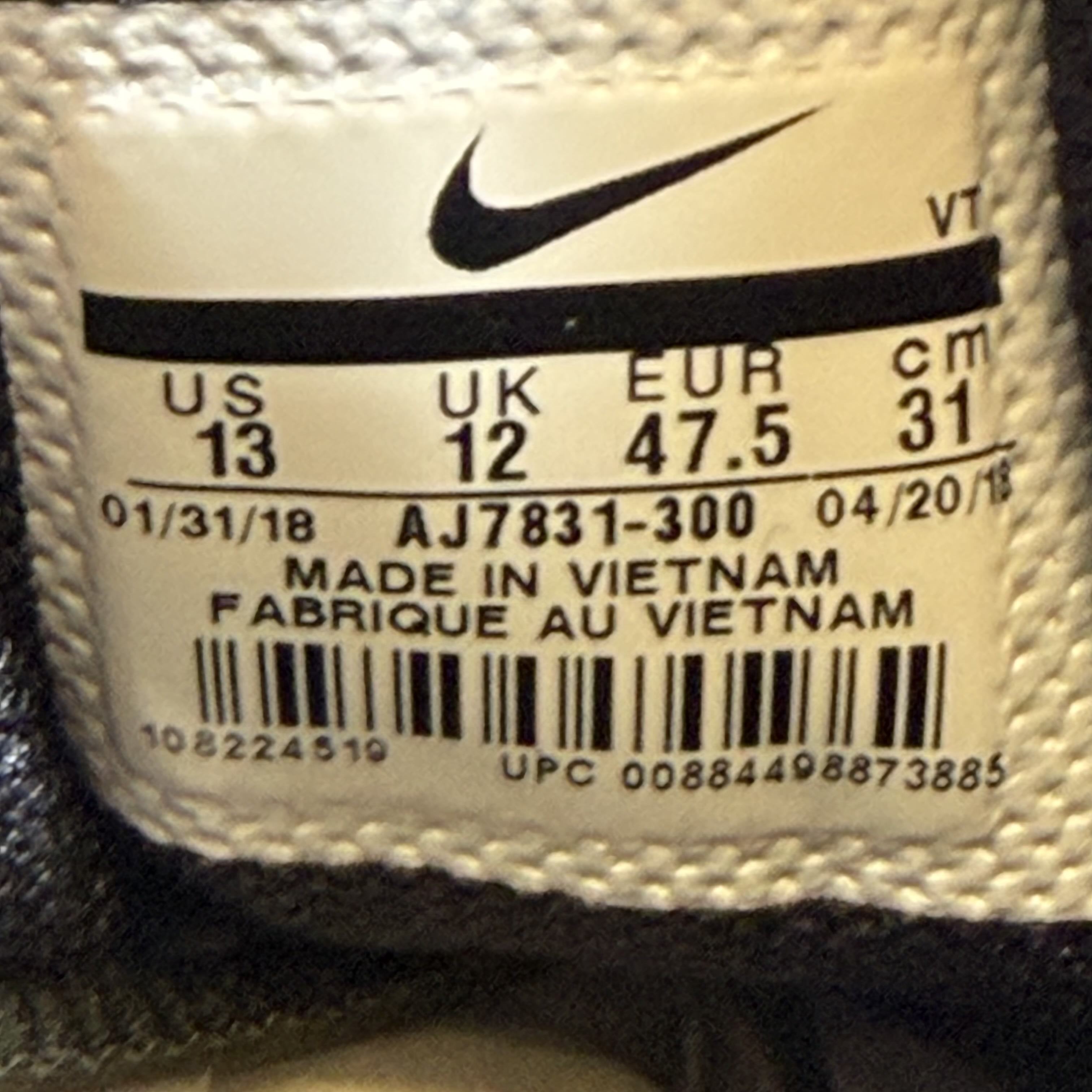 SP7985 Nike Air Max Deluxe Sequoia