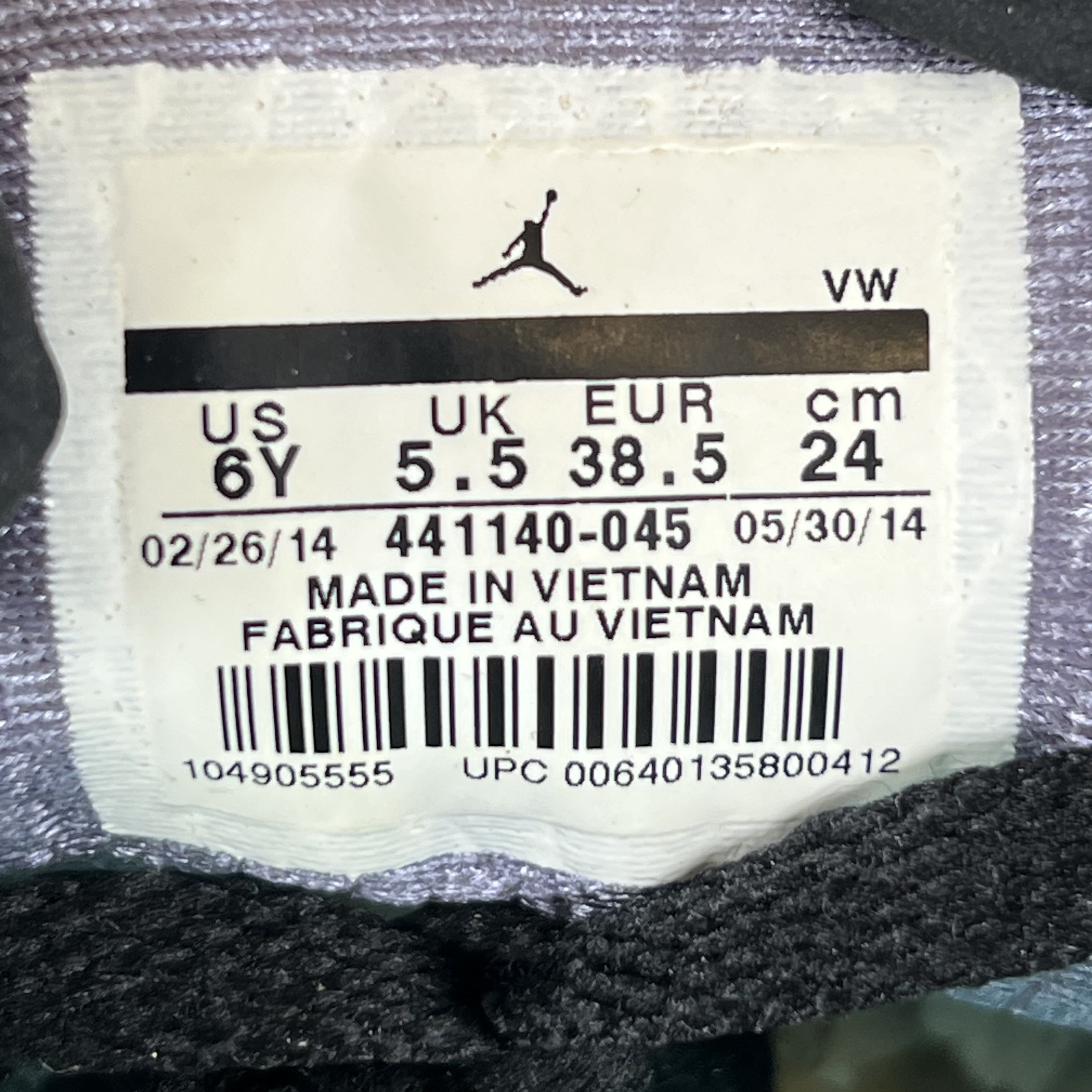 SP5659 Jordan 3 Retro Bleached Turquoise Mint (GS)