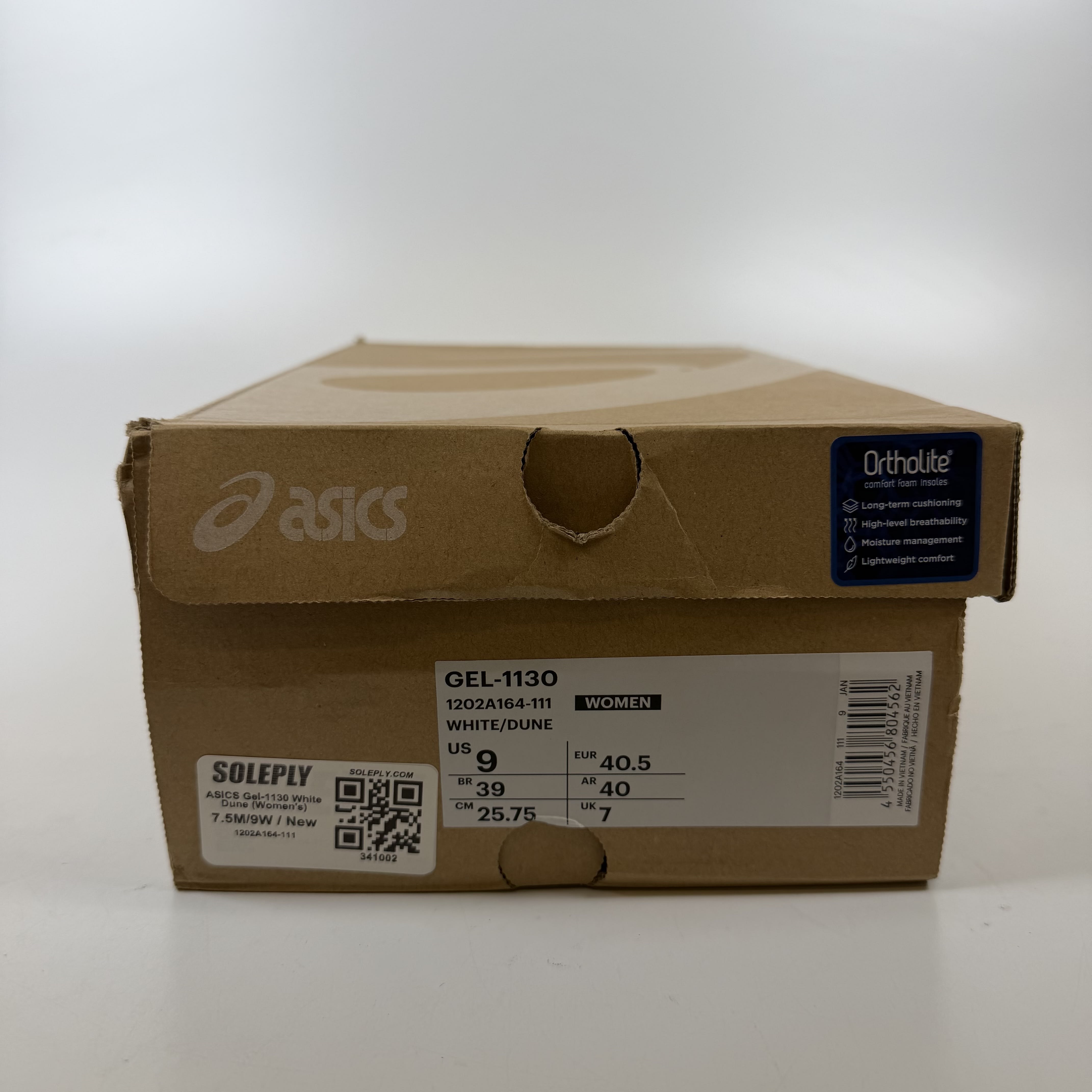 341002 ASICS Gel-1130 White Dune (Women's)