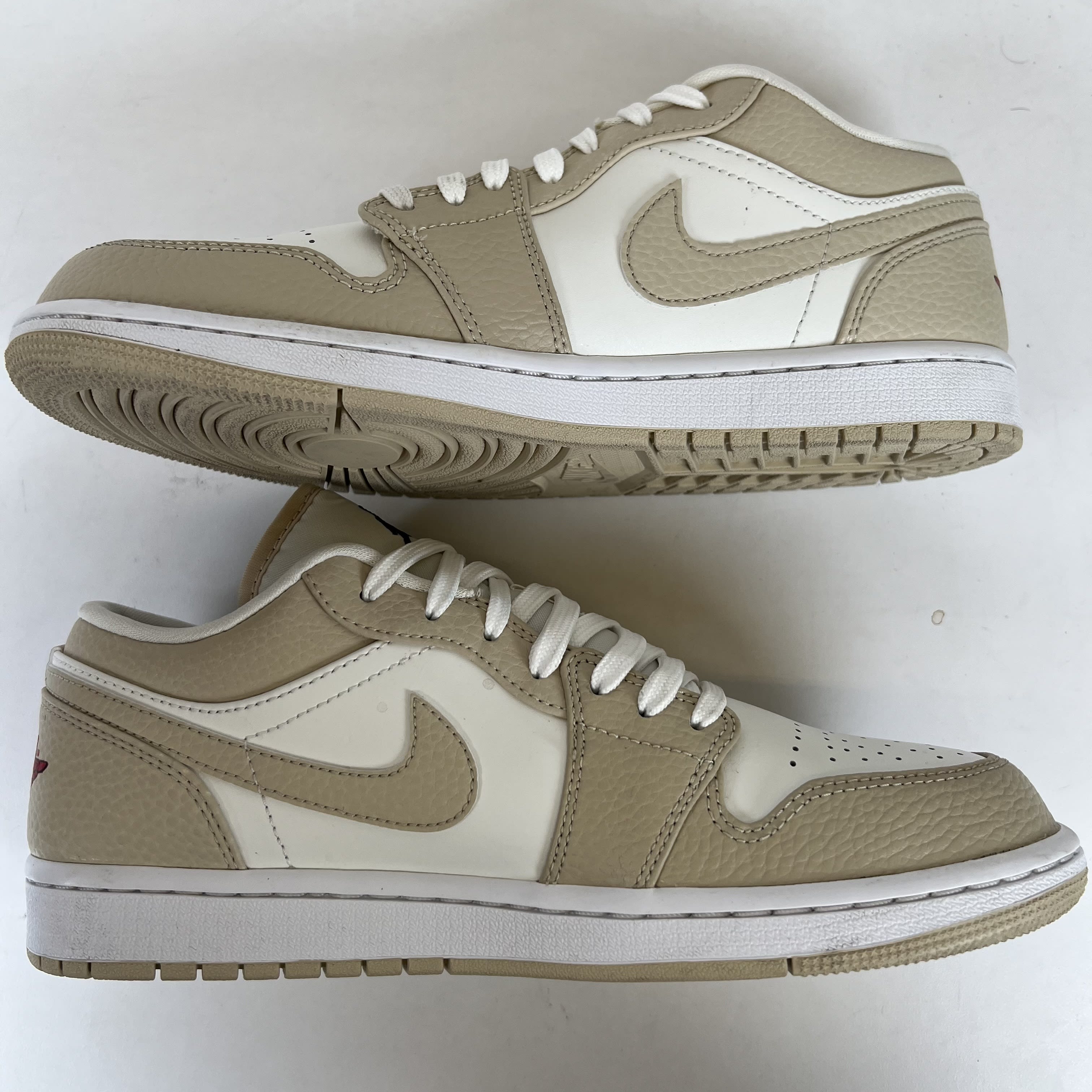 SP5740 Jordan 1 Low SE Sail Rattan University Red