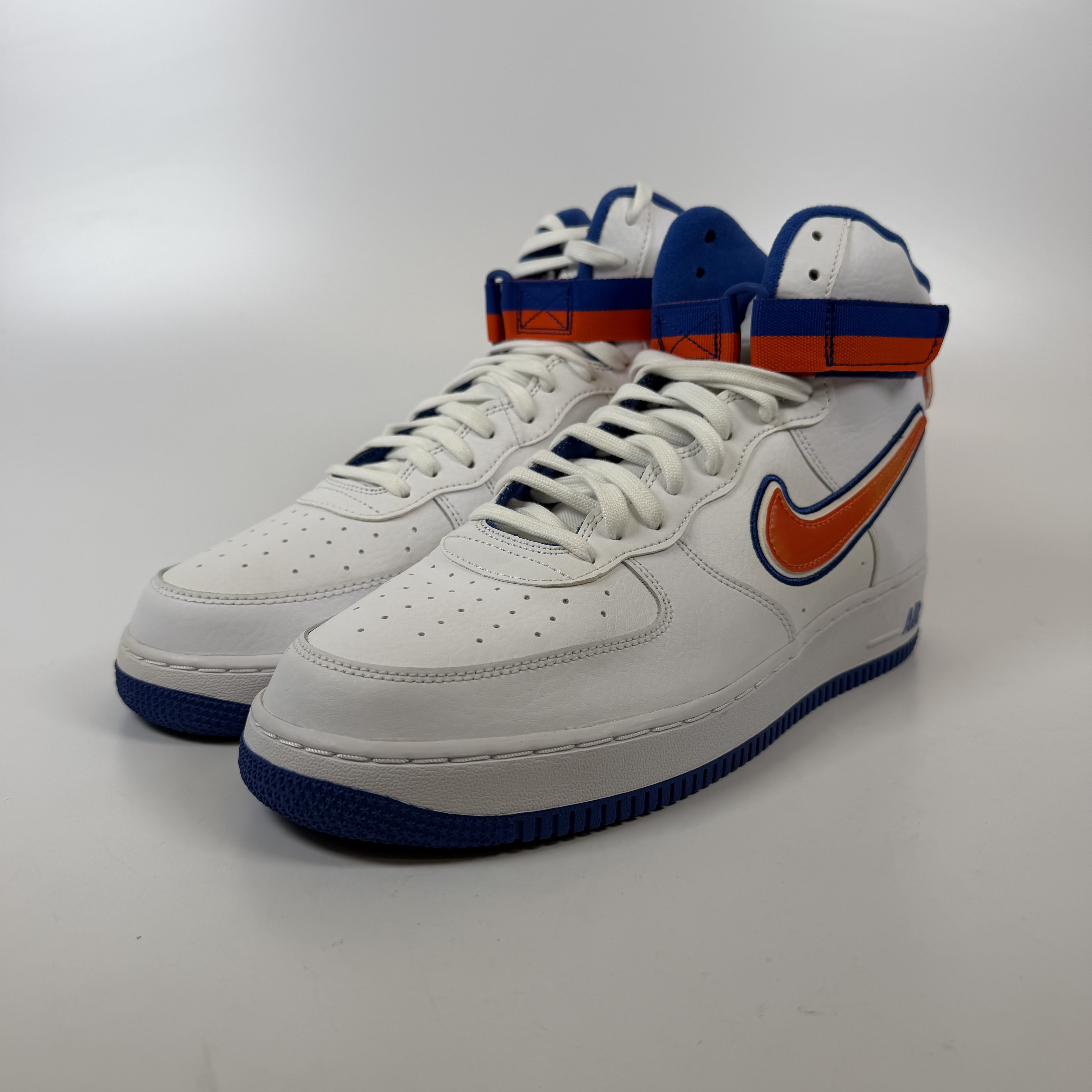 SP9164 Nike Air Force 1 High Sport NBA White Team Orange Game Royal
