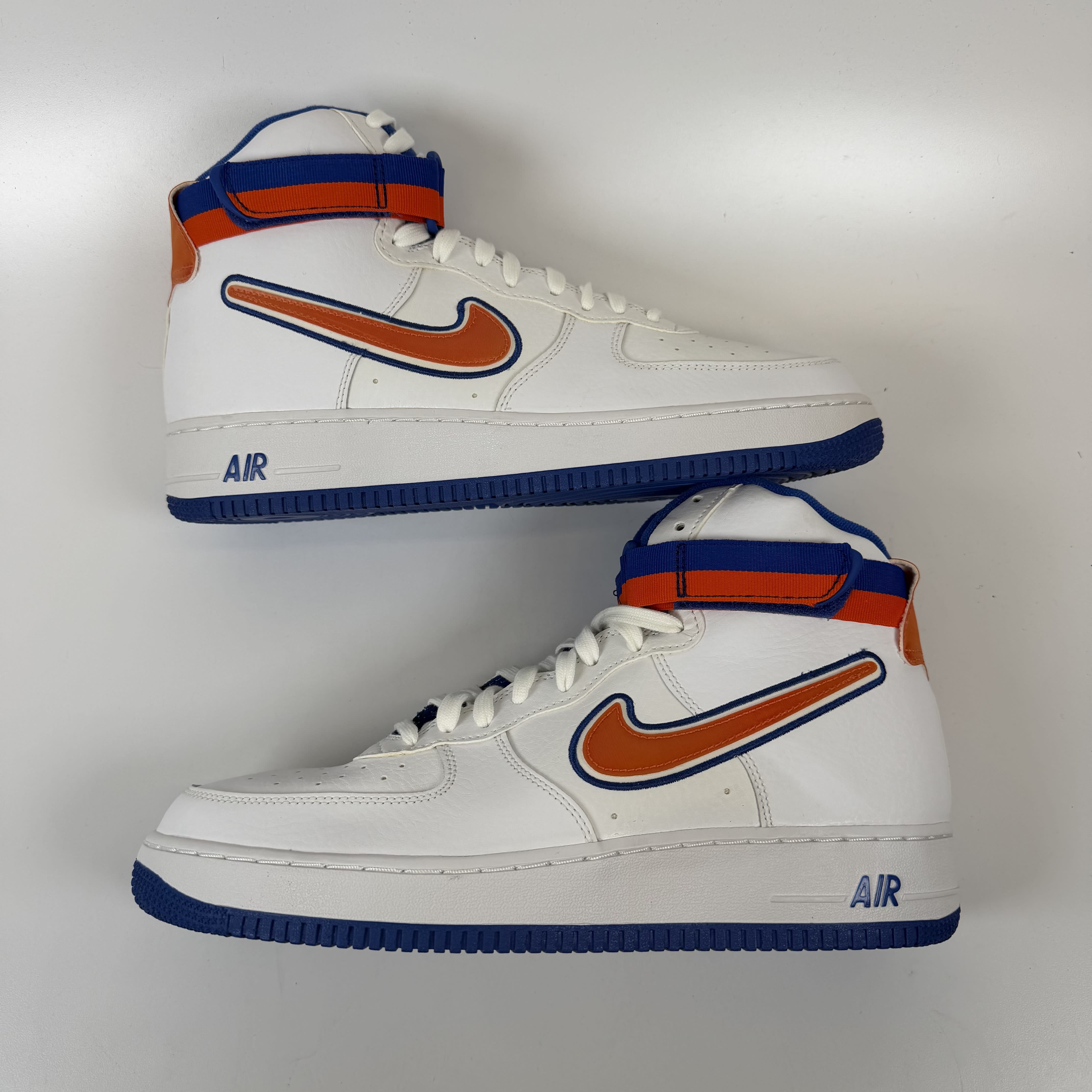 SP9164 Nike Air Force 1 High Sport NBA White Team Orange Game Royal