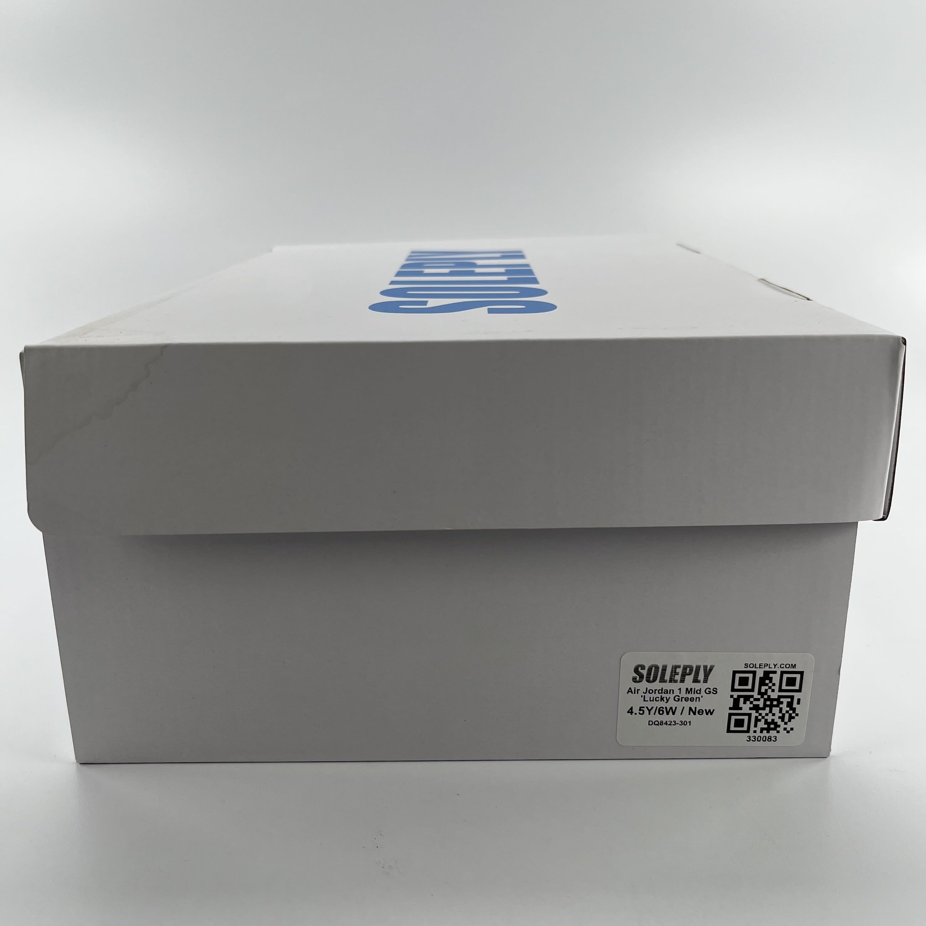 330083 Air Jordan 1 Mid GS 'Lucky Green'