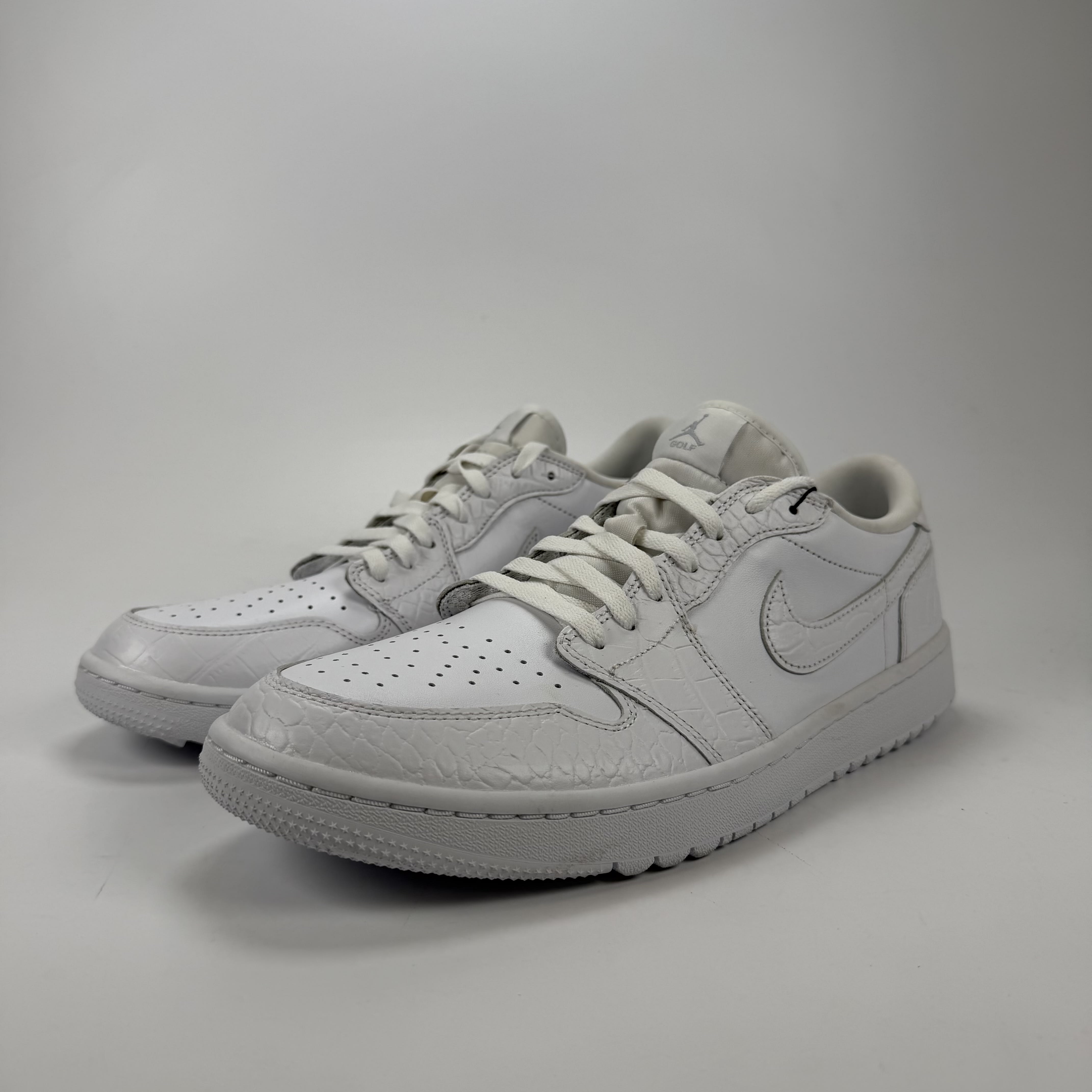SP5386 Air Jordan 1 Low Golf 'Triple White'
