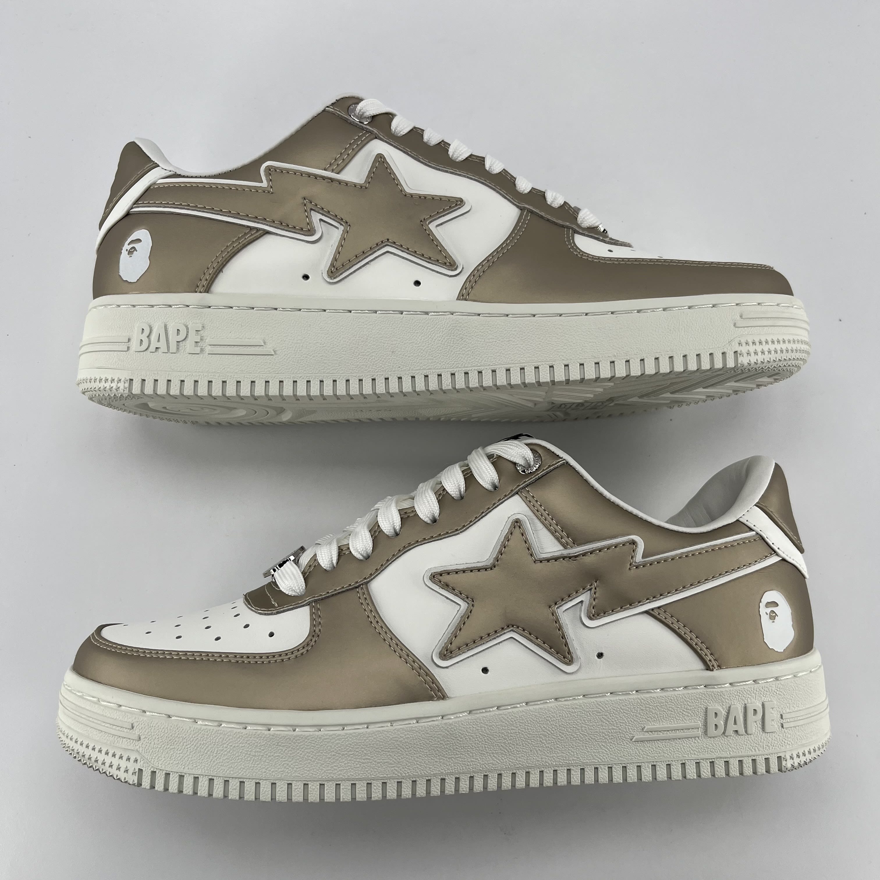 610911 A Bathing Ape Bape Sta #4 Beige