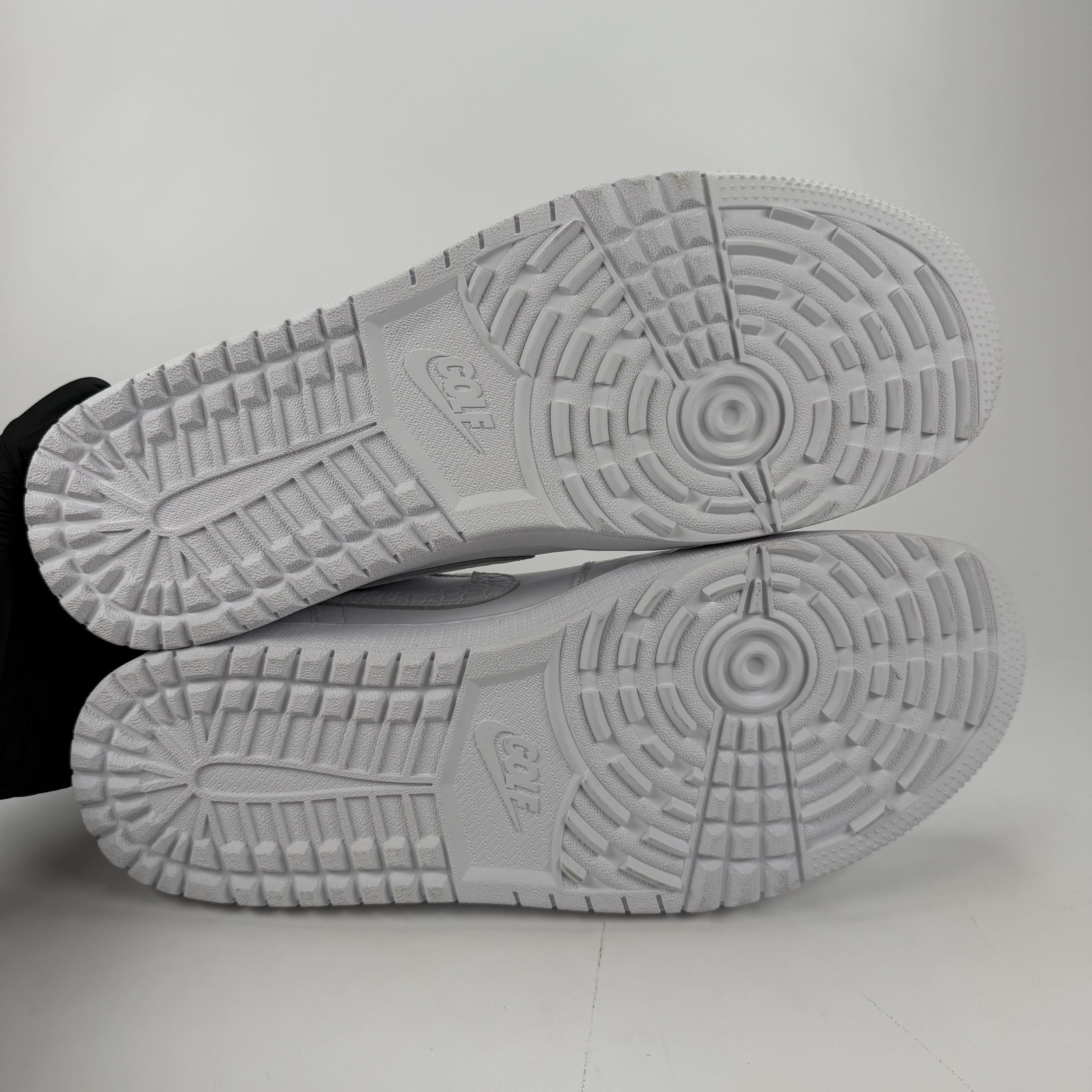 SP5386 Air Jordan 1 Low Golf 'Triple White'