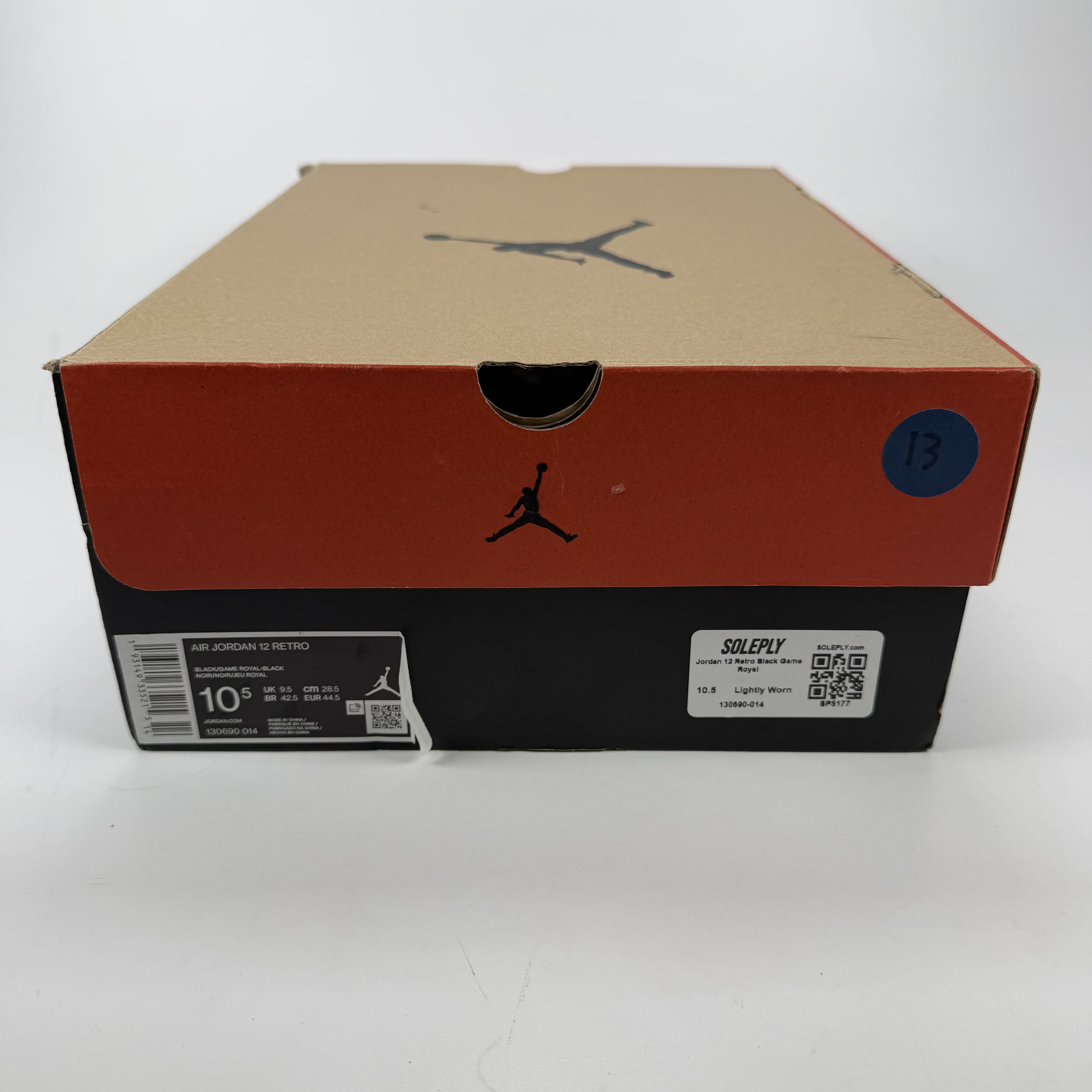 SP5177 Jordan 12 Retro Black Game Royal