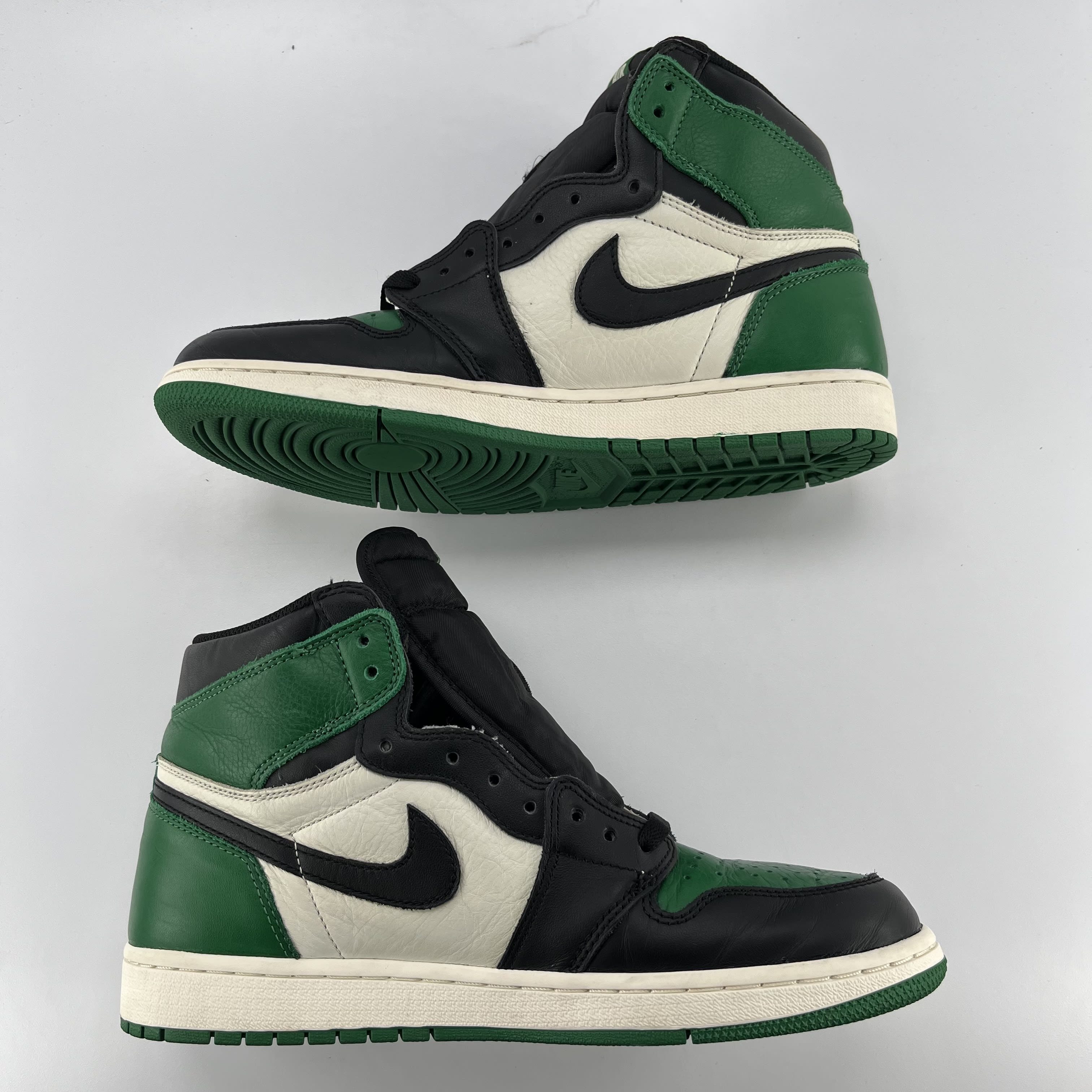 604161 Air Jordan 1 Retro High OG 'Pine Green'