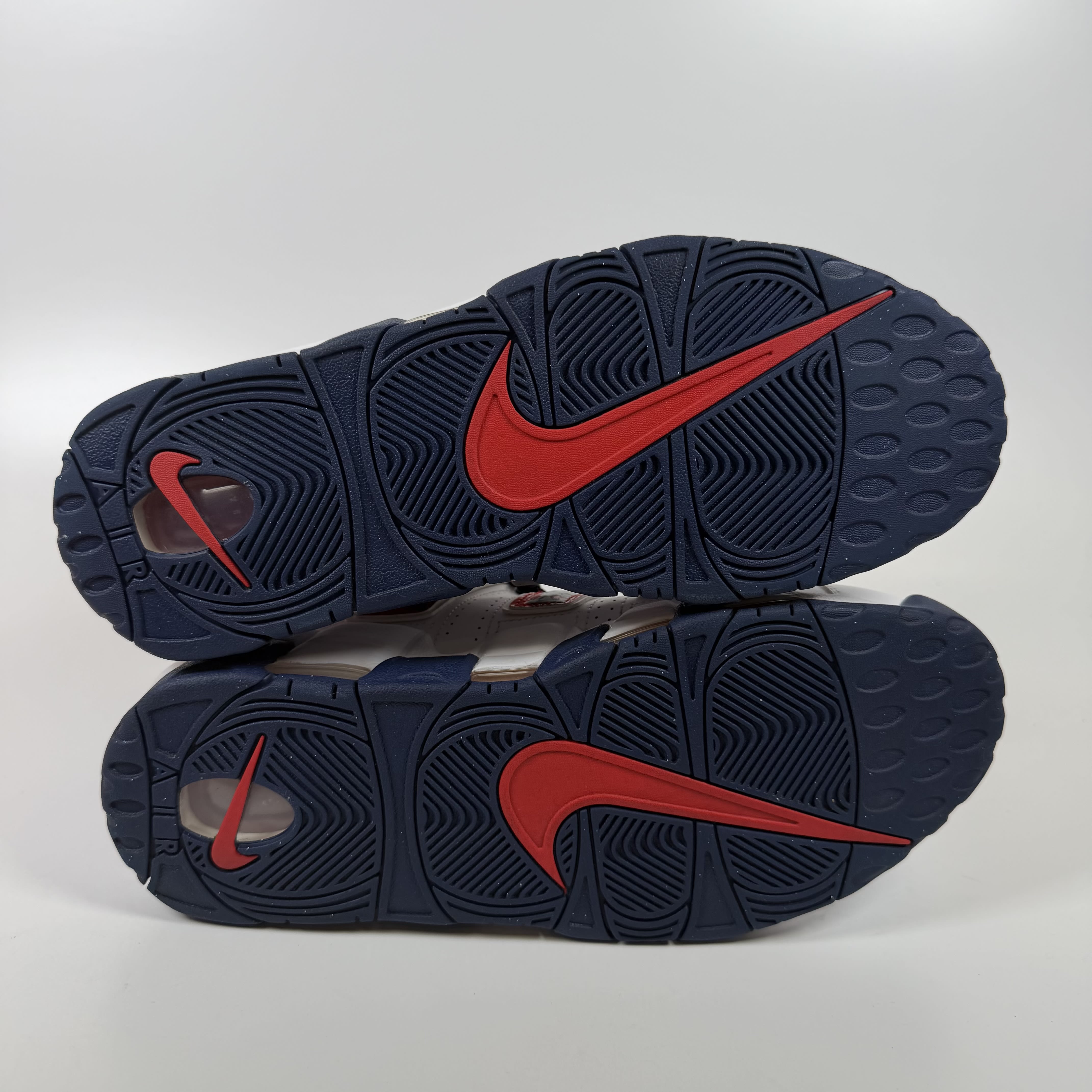 SP7958 Nike Air More Uptempo Red Navy Camo